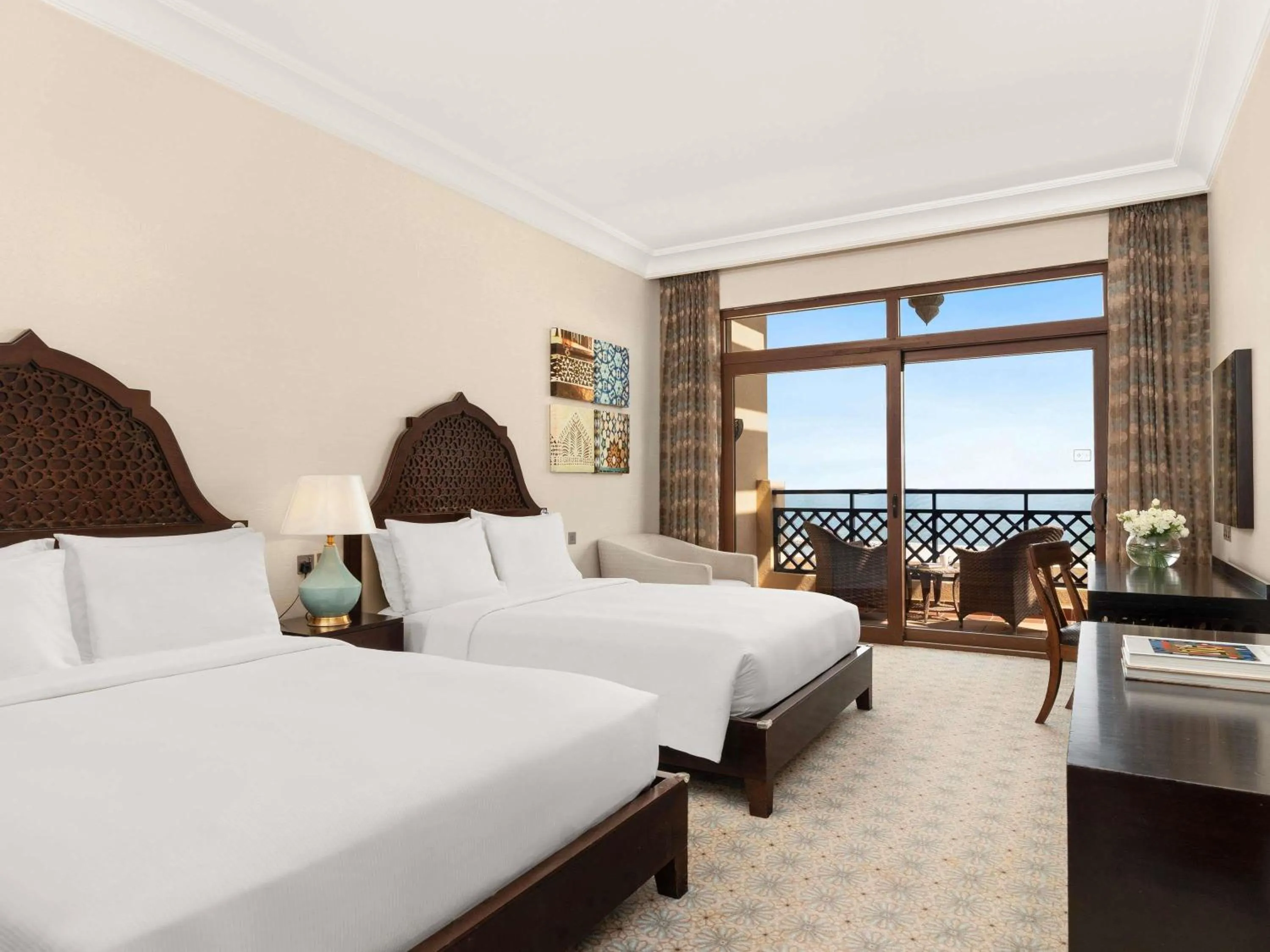 Bedroom, Bed in Rixos Al Mairid Ras Al Khaimah - Ultra All Inclusive
