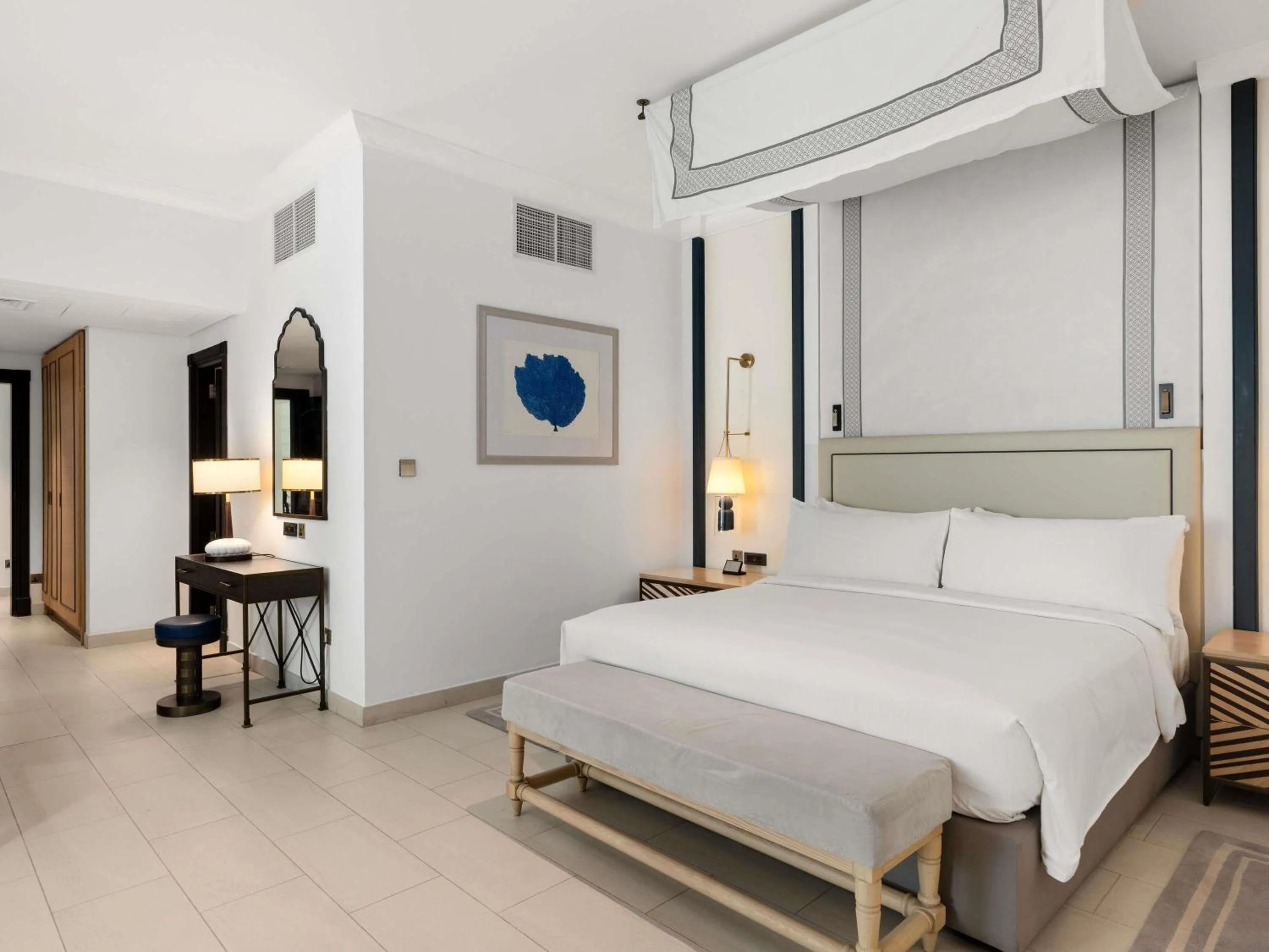 Bedroom, Bed in Rixos Al Mairid Ras Al Khaimah - Ultra All Inclusive