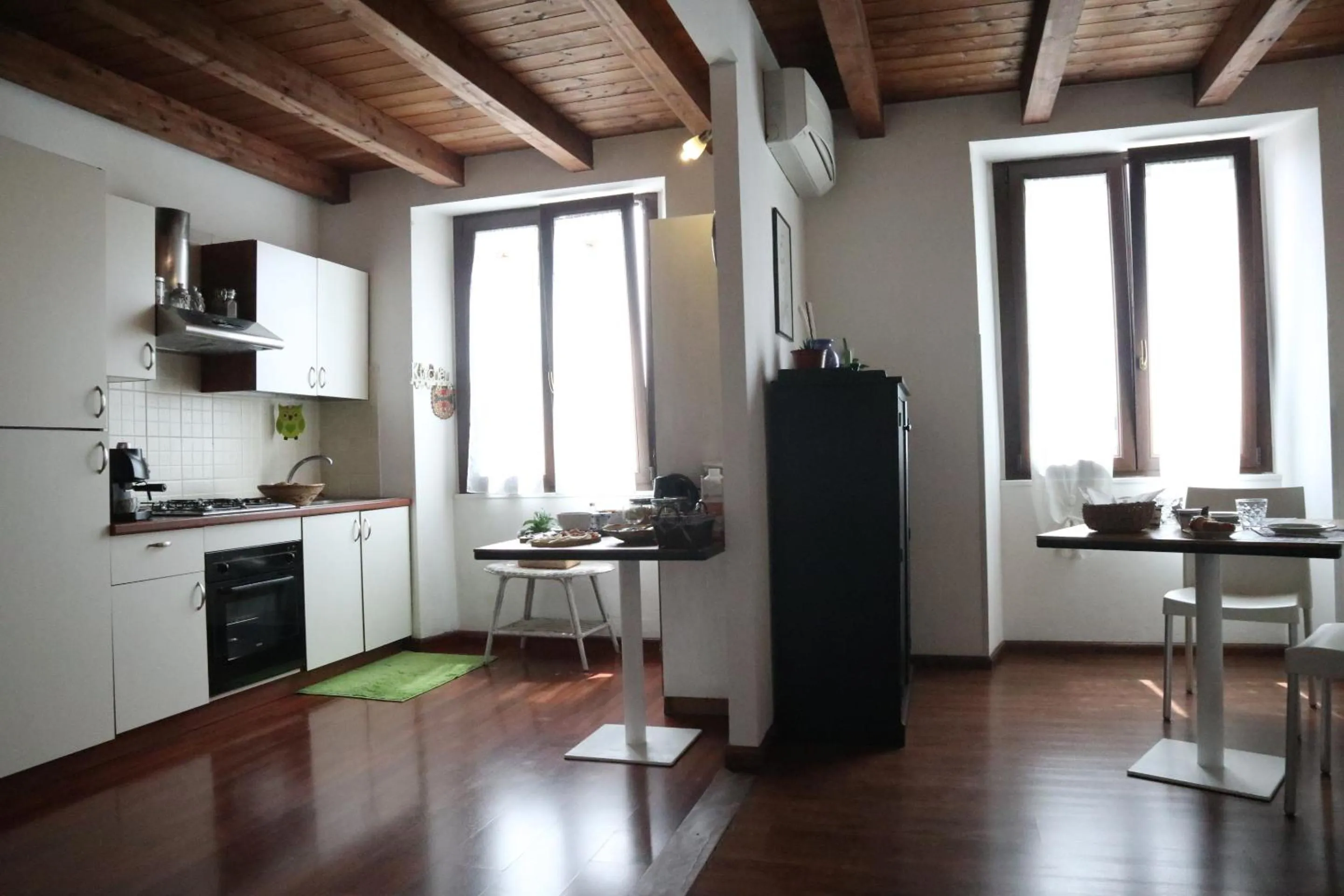 Kitchen or kitchenette in Cuscino e Cappuccino B&B