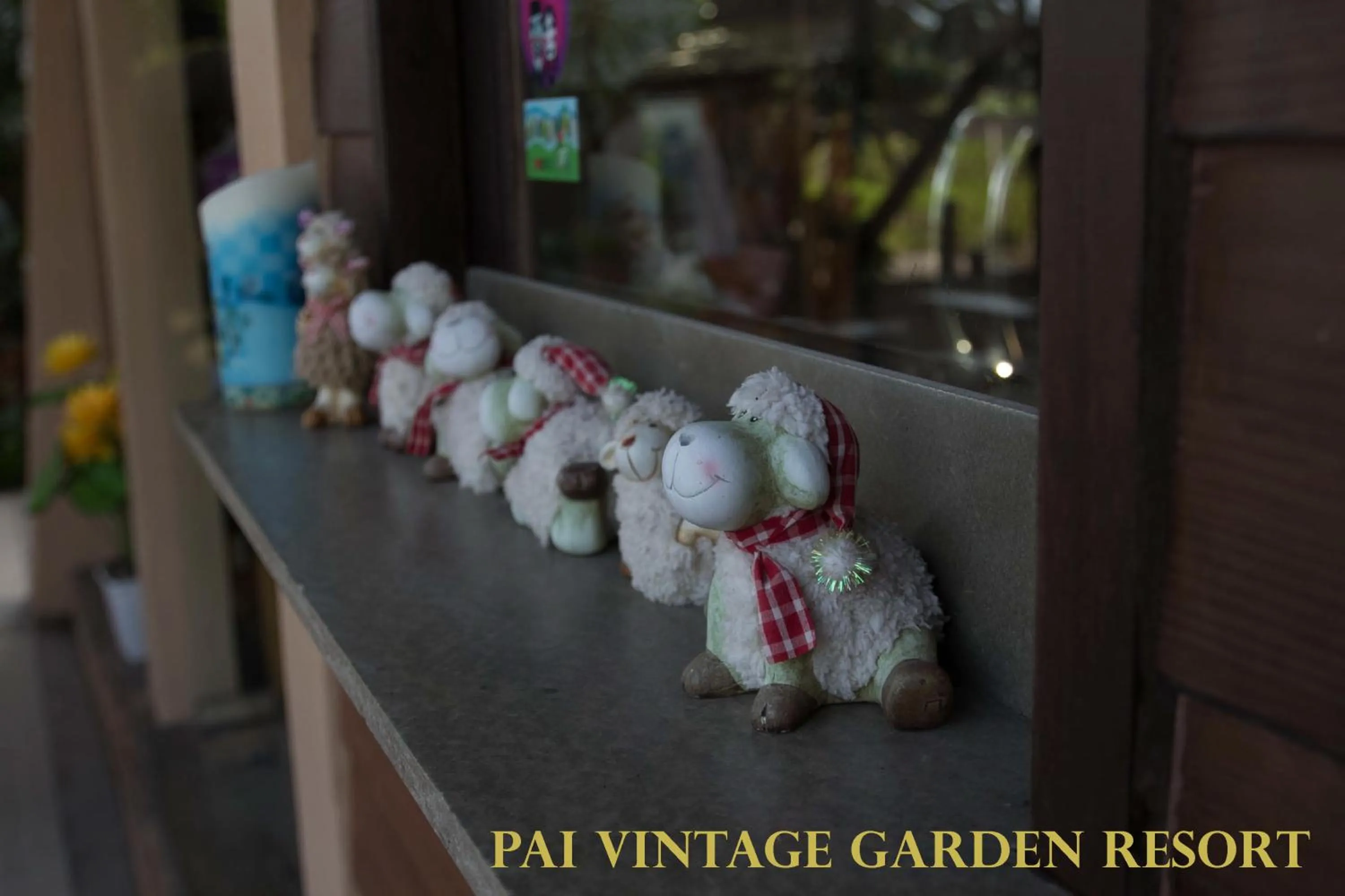 Facade/entrance in Pai Vintage Garden Resort