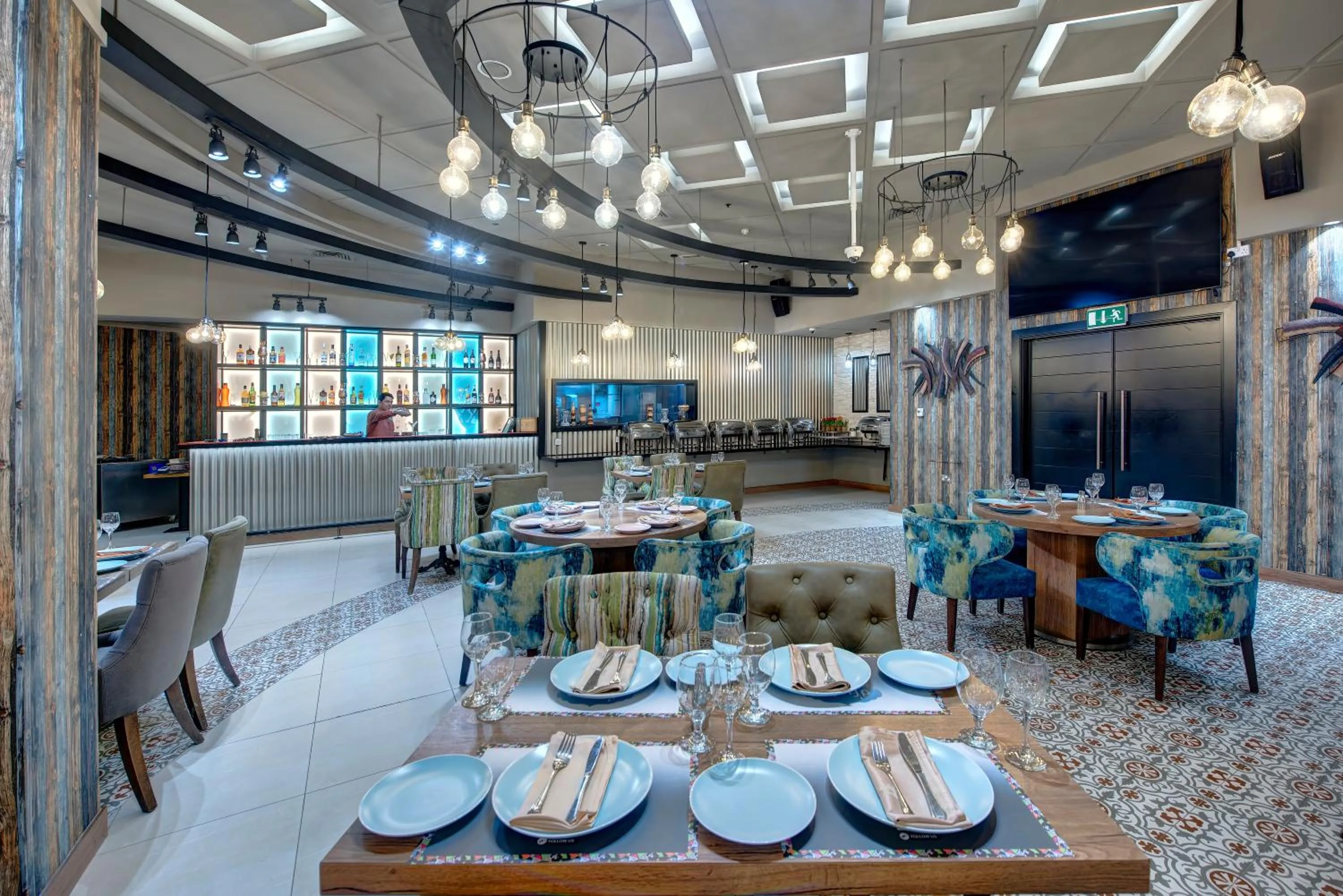 Restaurant/places to eat in Grandeur Hotel Al Barsha