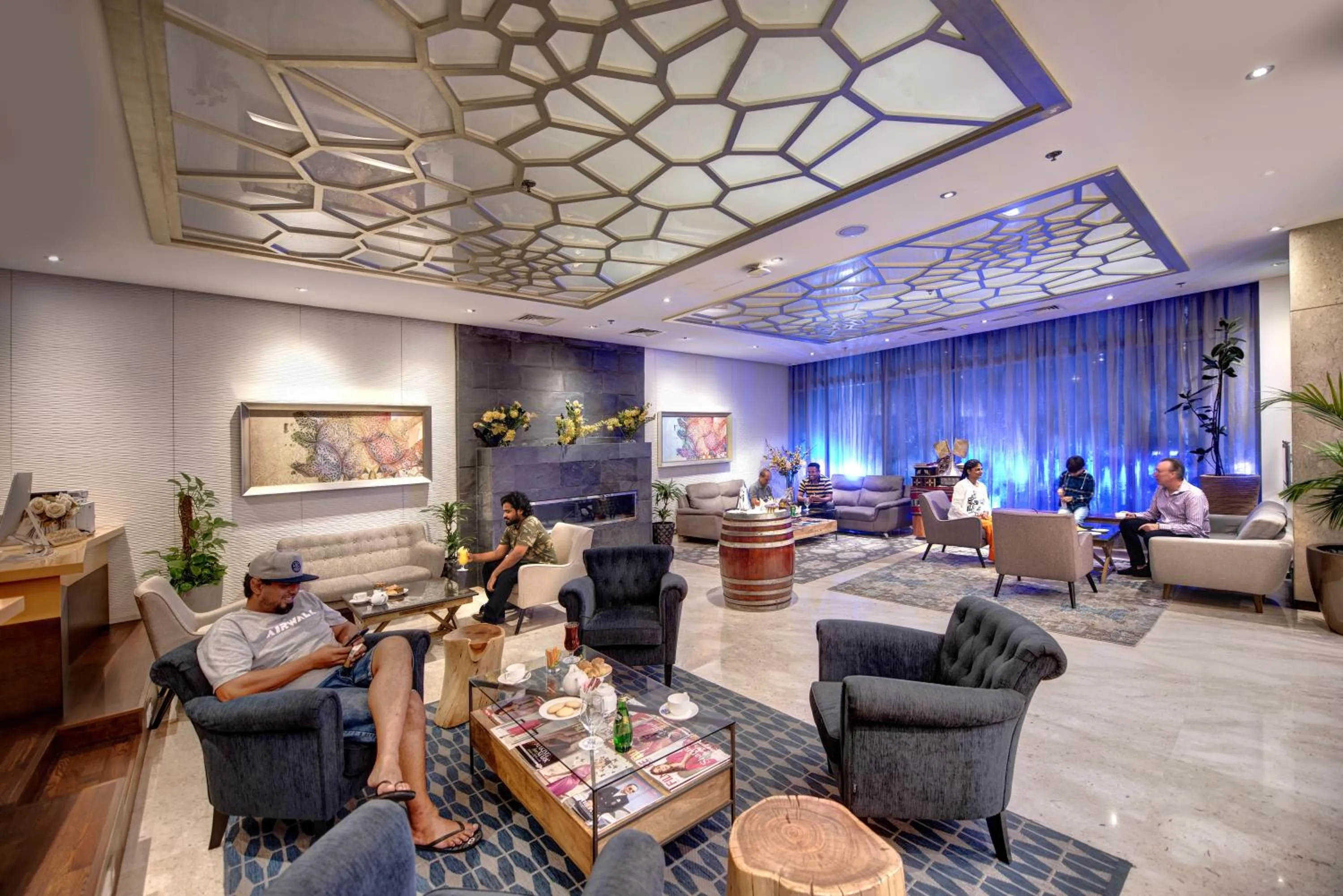 Lobby or reception in Grandeur Hotel Al Barsha