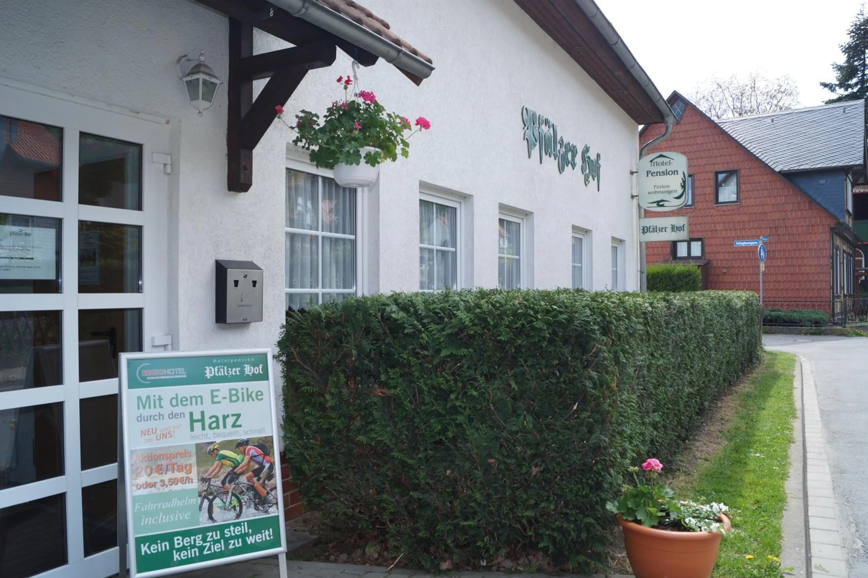 Garden in REGIOHOTEL Pfälzer Hof Wernigerode
