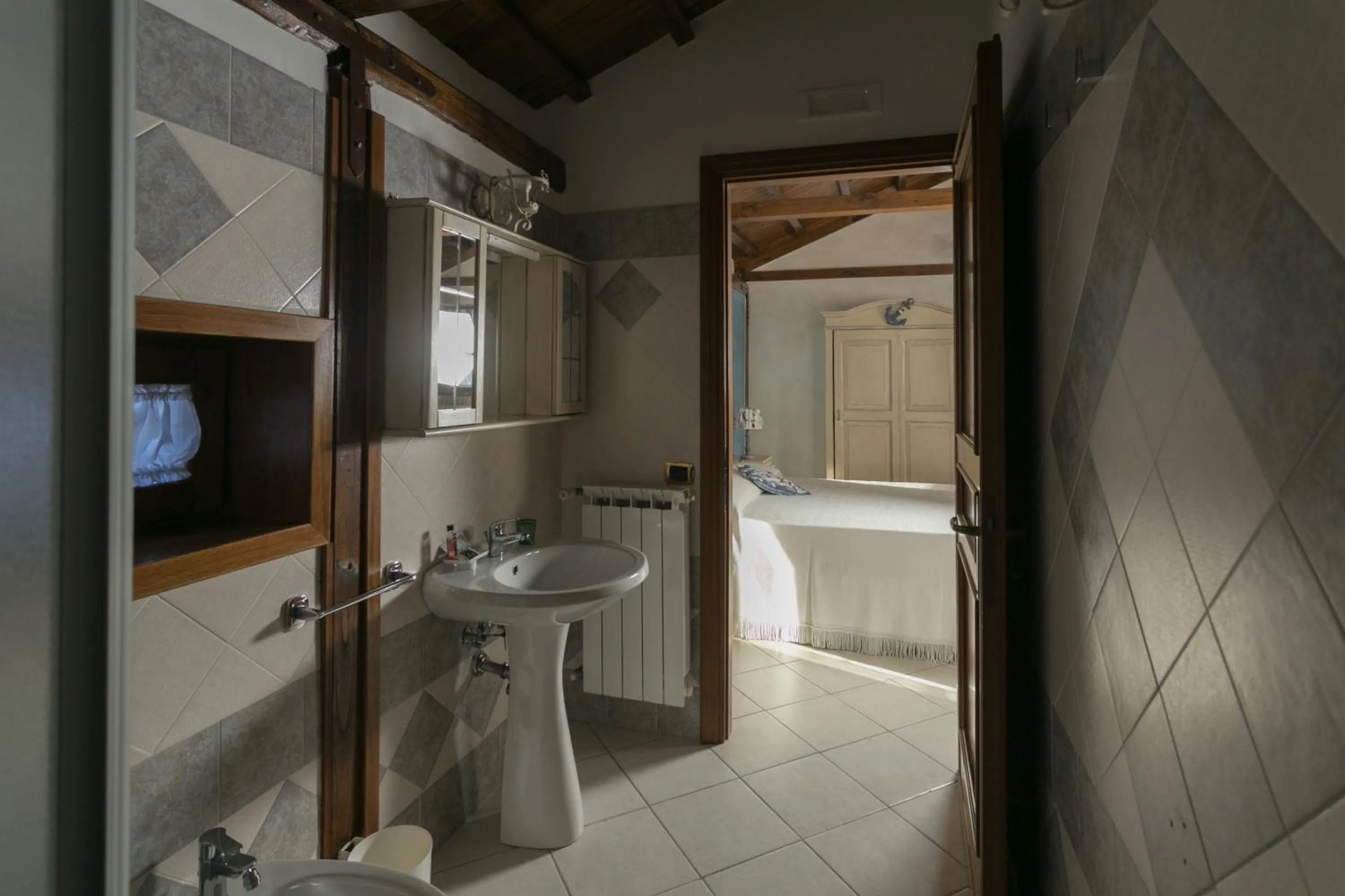 Bathroom in B&B oasi di mamma clara