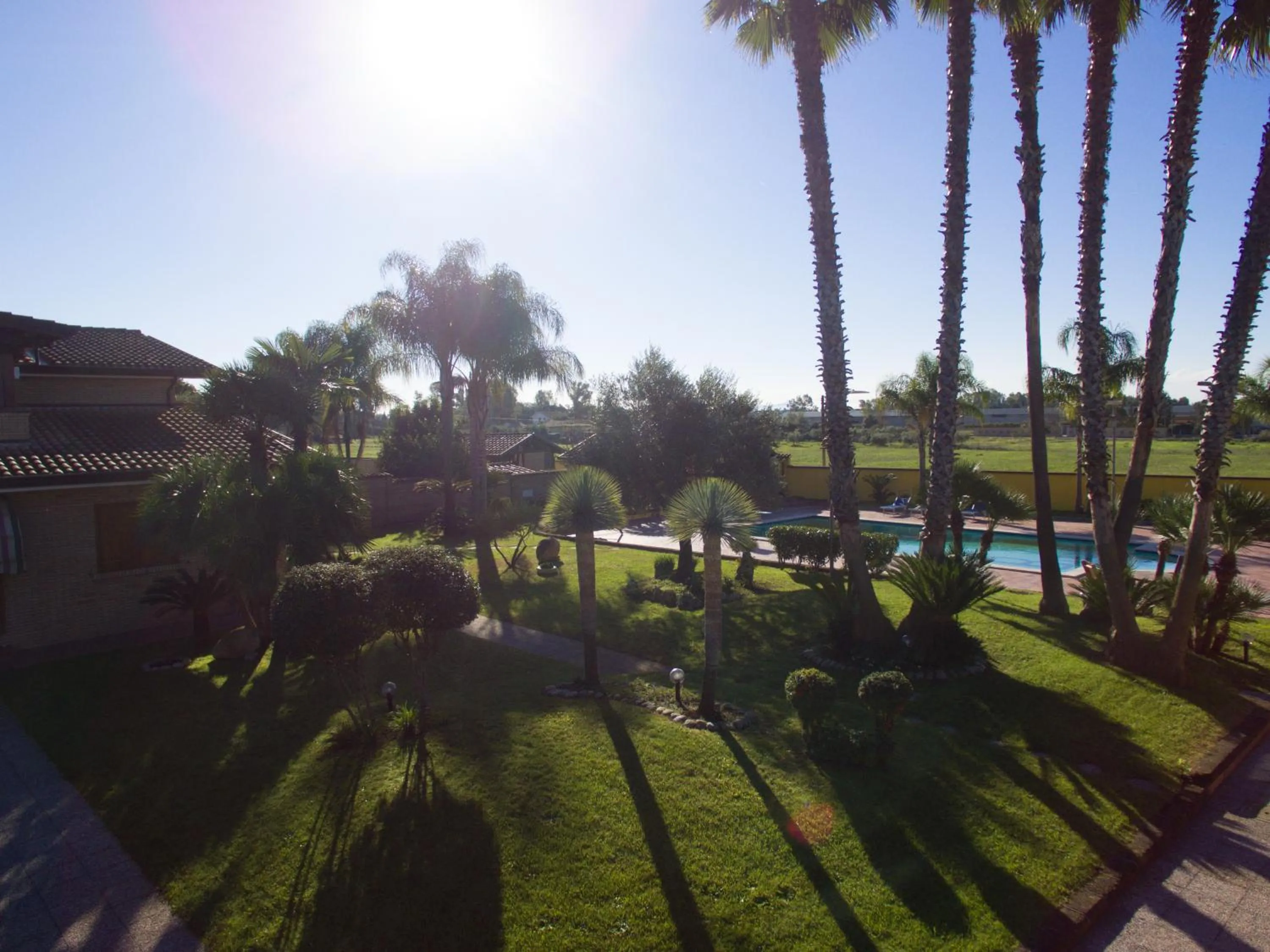 Garden in B&B oasi di mamma clara