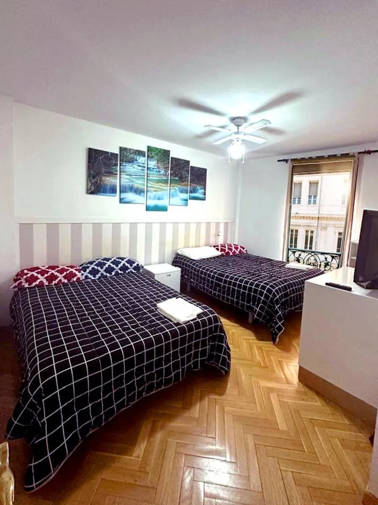 Bedroom, Bed in FUENCARRAL BARCELO Apartaments PARKING TPH