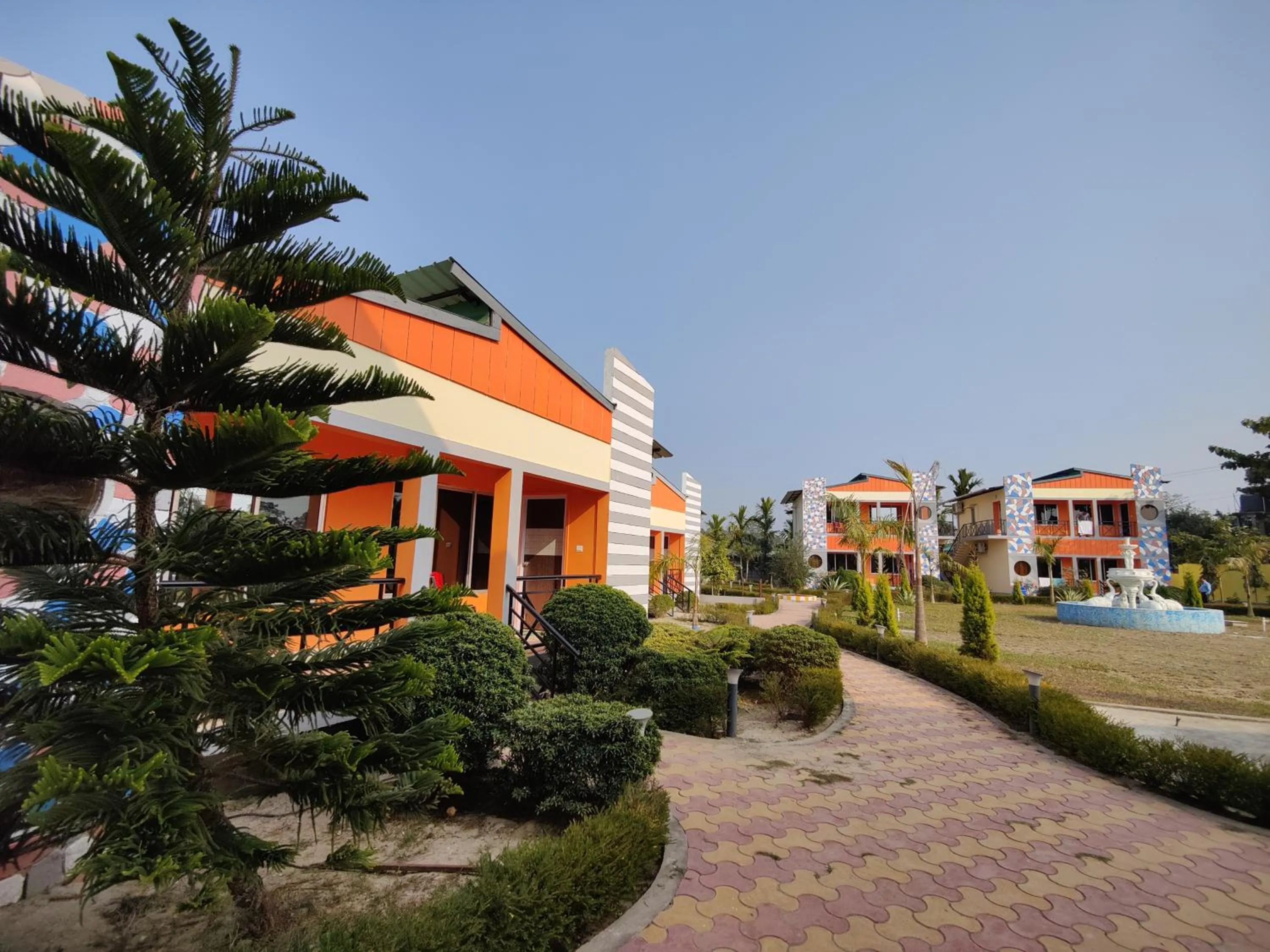 Property building in Jungle Bell Resort