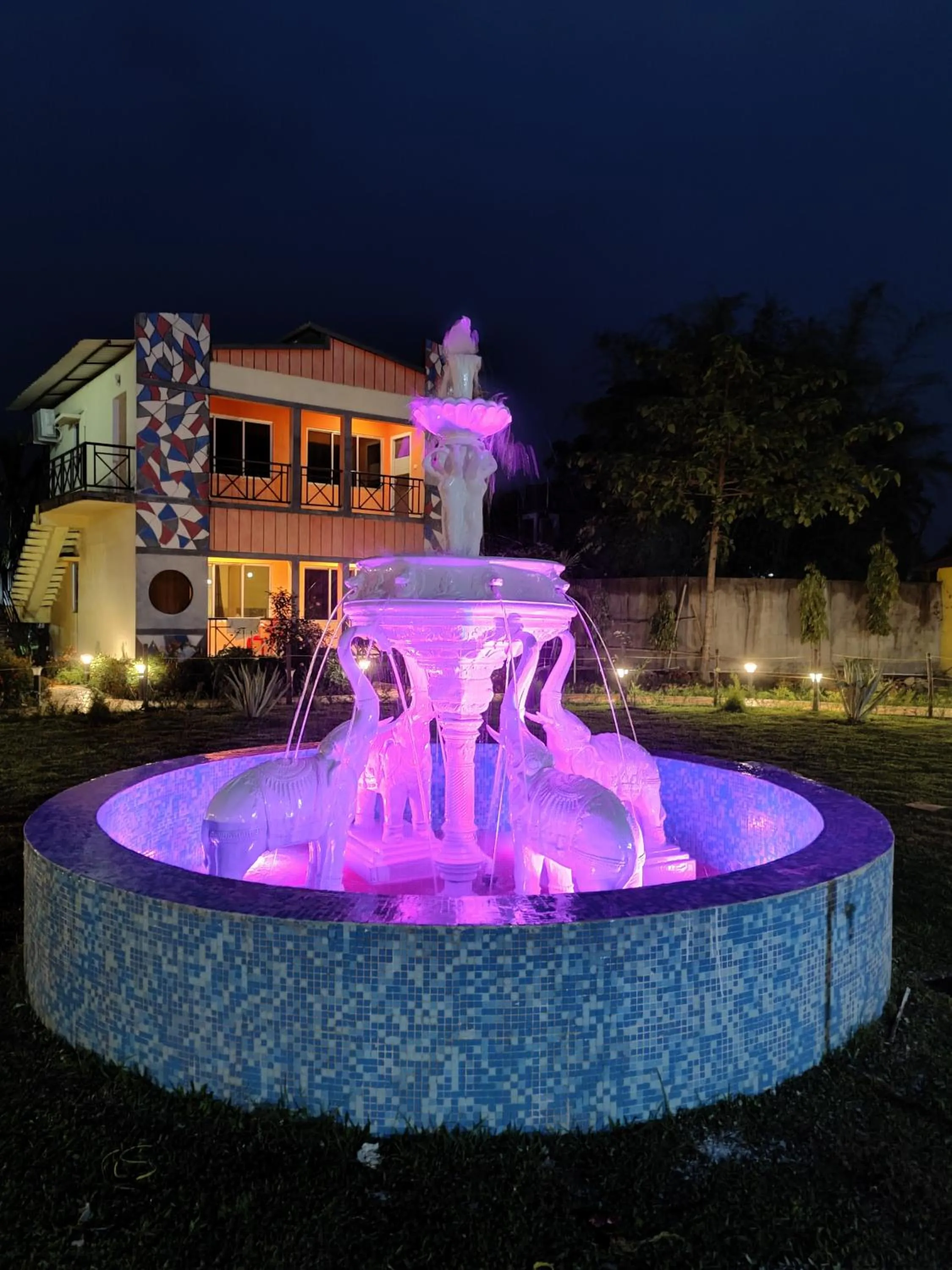 Garden view in Jungle Bell Resort