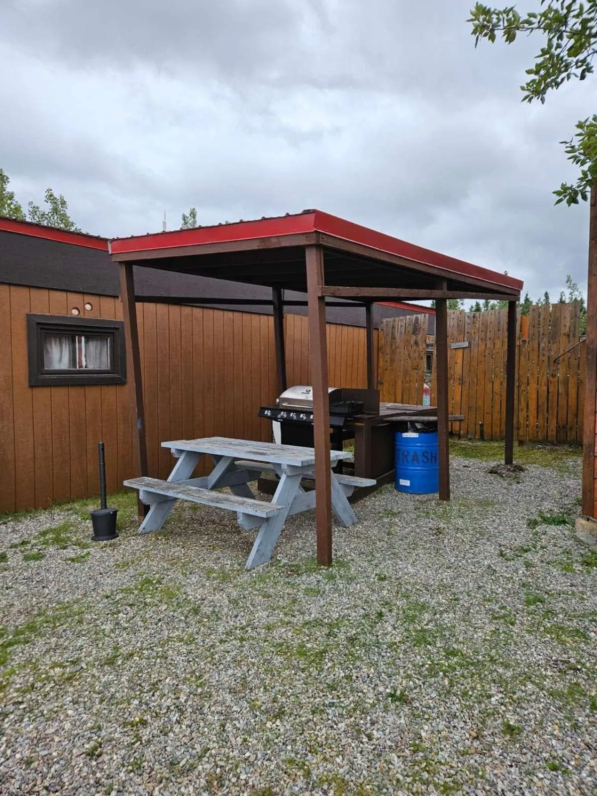 BBQ facilities in Denali RV Park & Motel