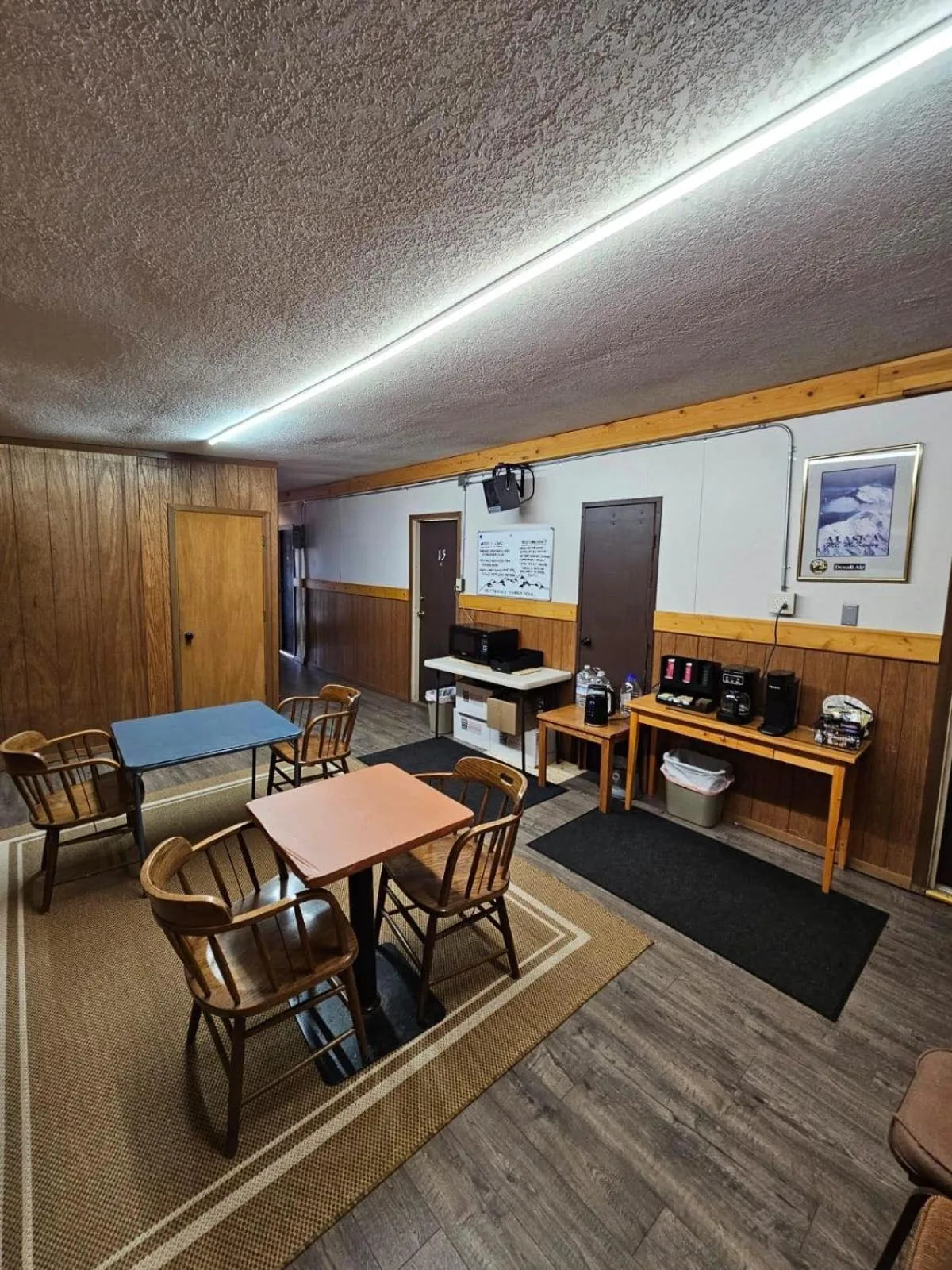 Seating area in Denali RV Park & Motel