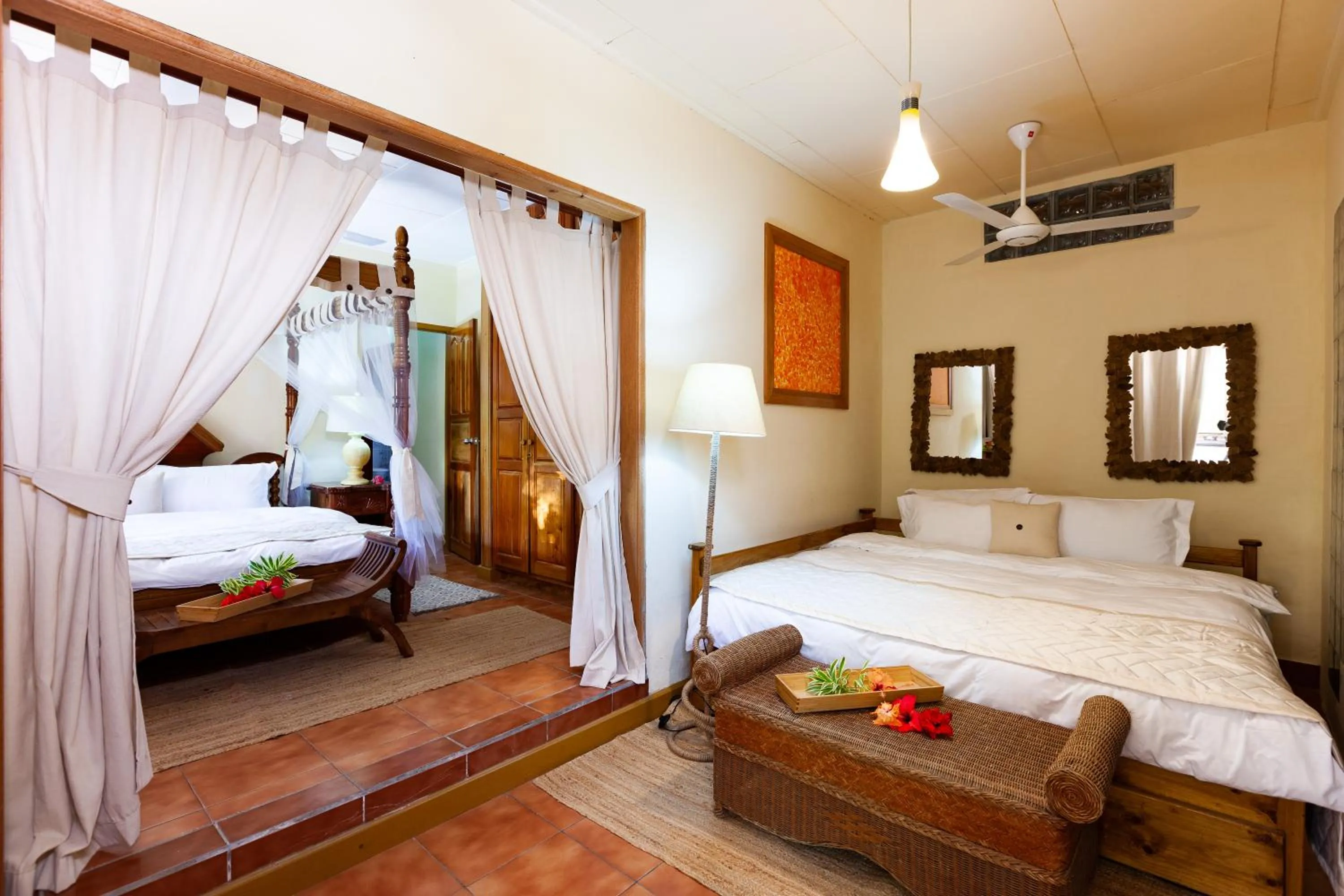 Bedroom, Bed in Oceane Self Catering