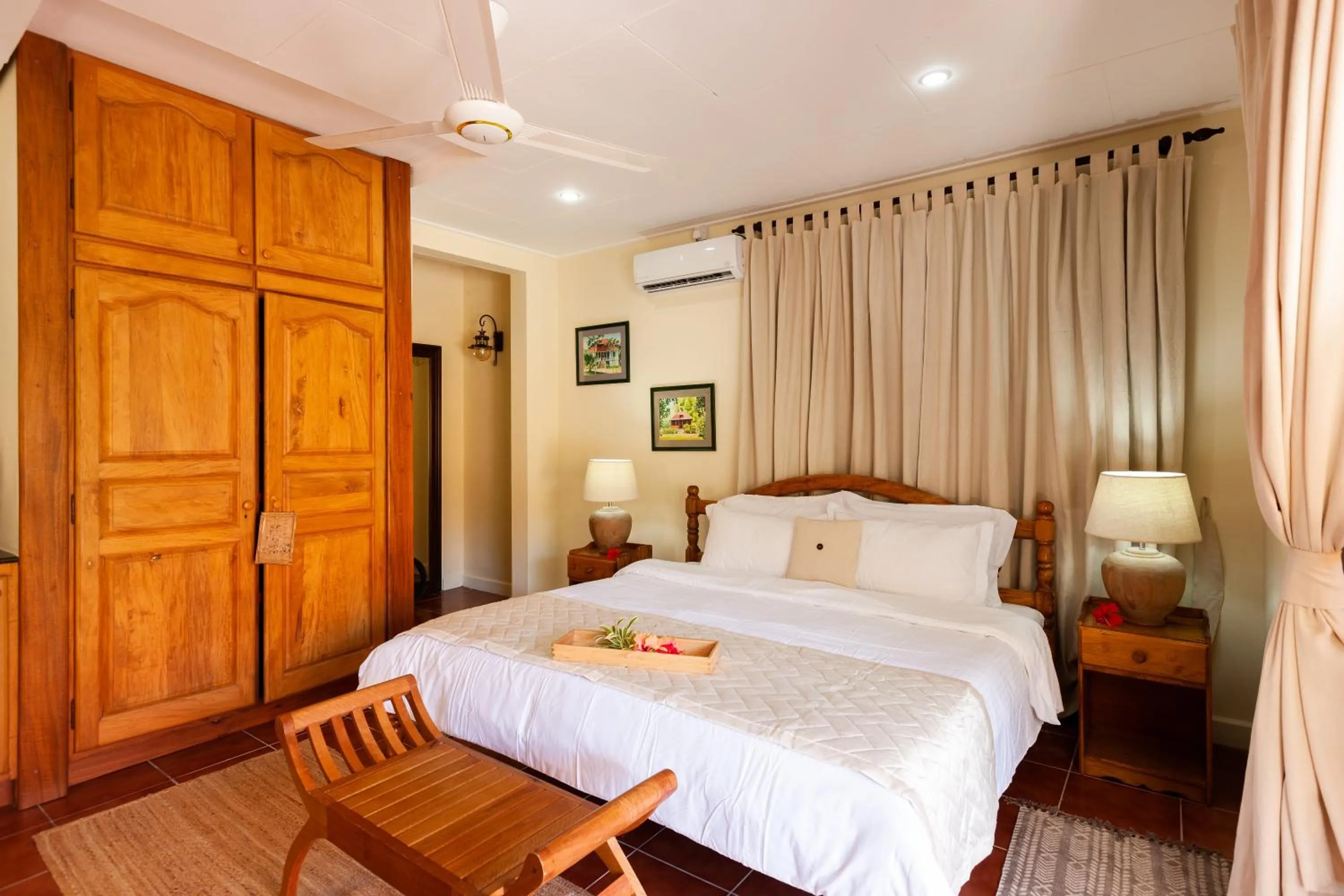 Bed in Oceane Self Catering