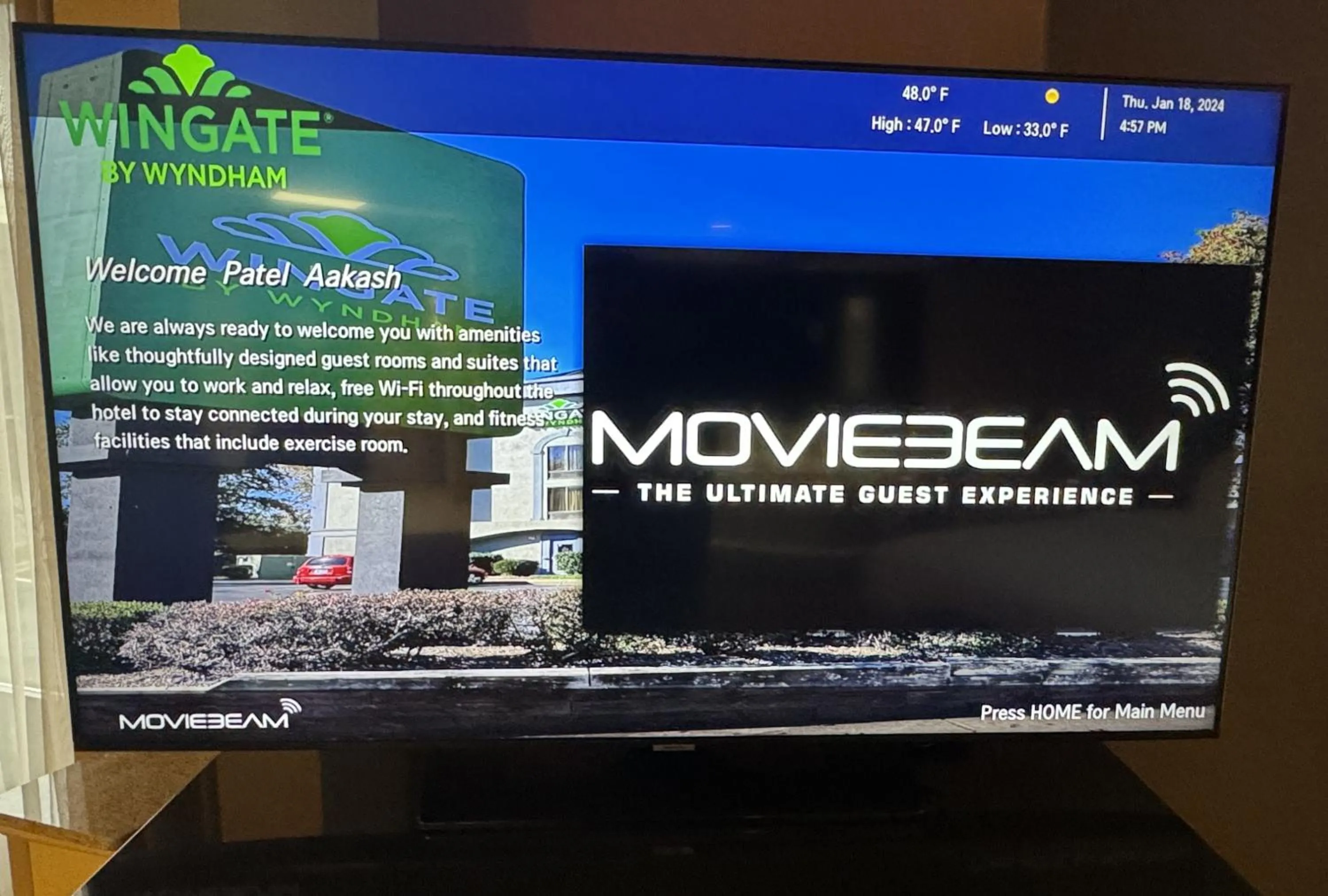 TV and multimedia in Wingate by Wyndham Greensboro-Coliseum