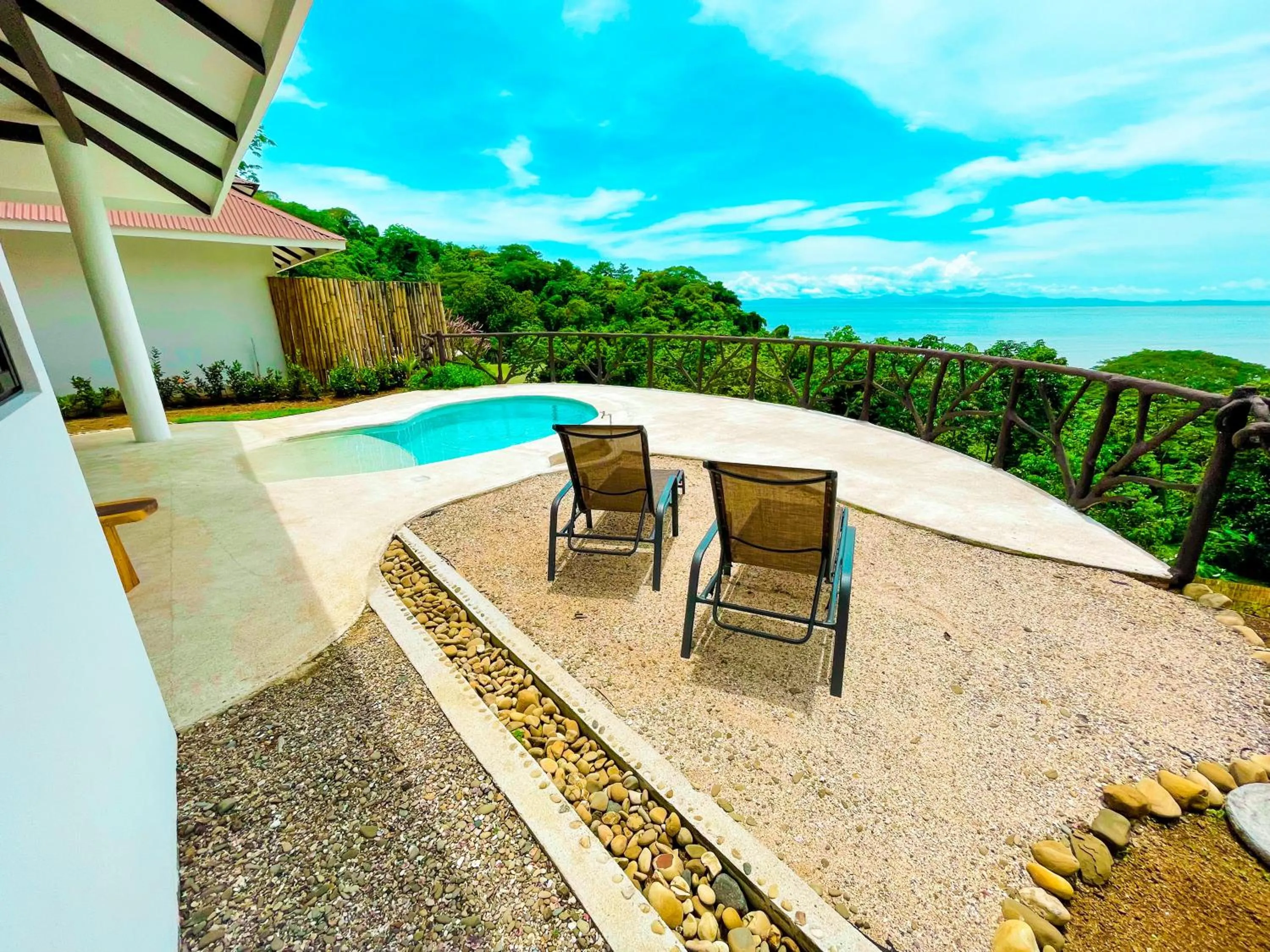 Patio in Akua Suites Ocean View