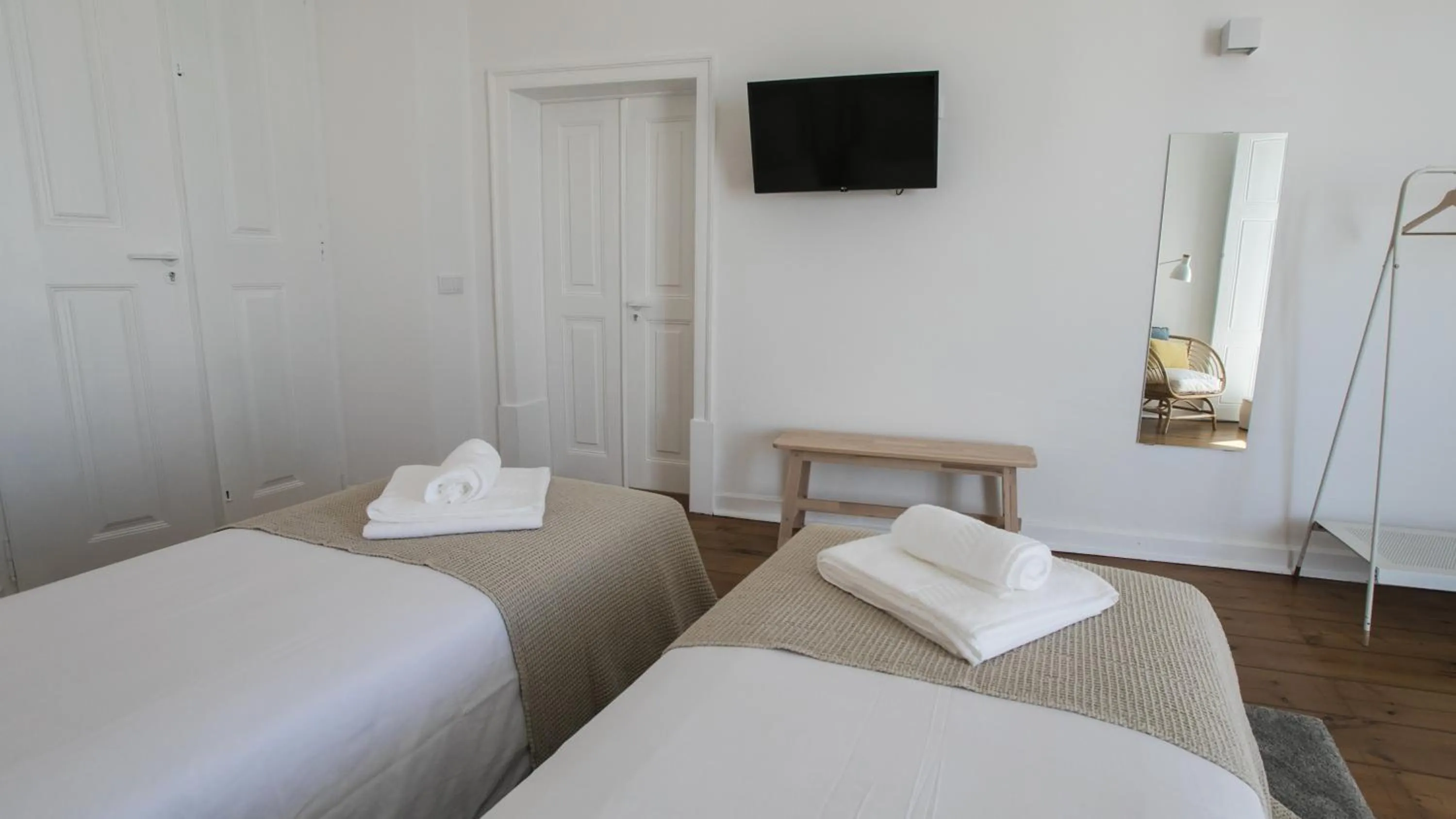 Bedroom, Bed in Casa Soure Suites and Apartments