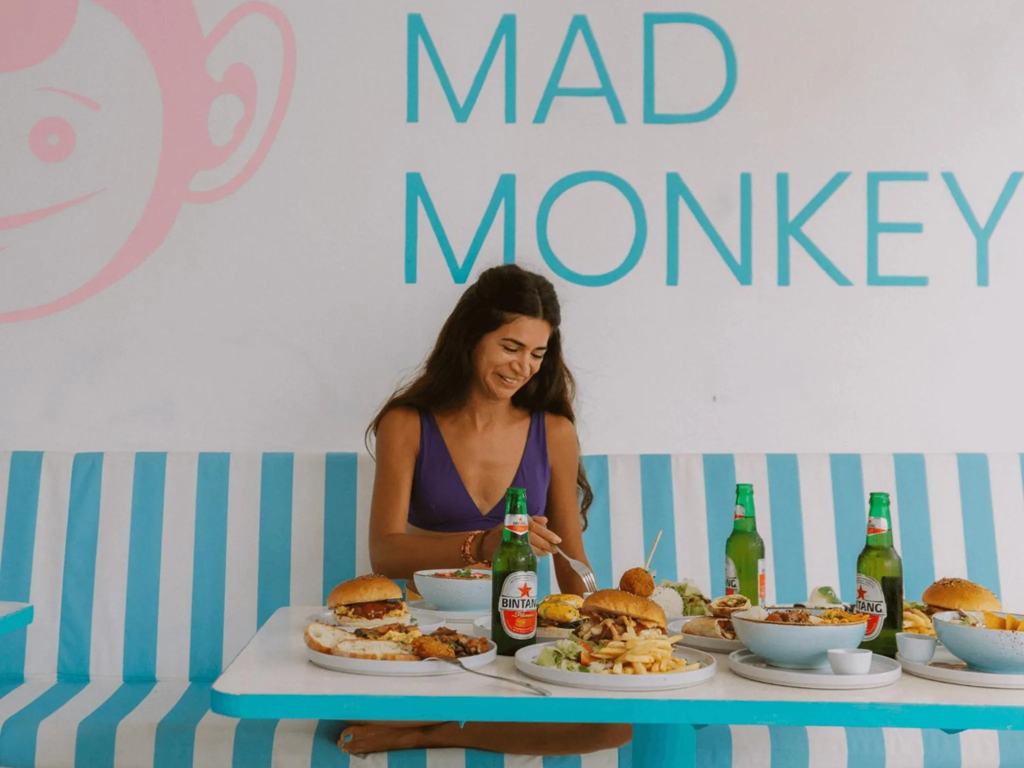 Restaurant/places to eat in Mad Monkey Kuta Lombok