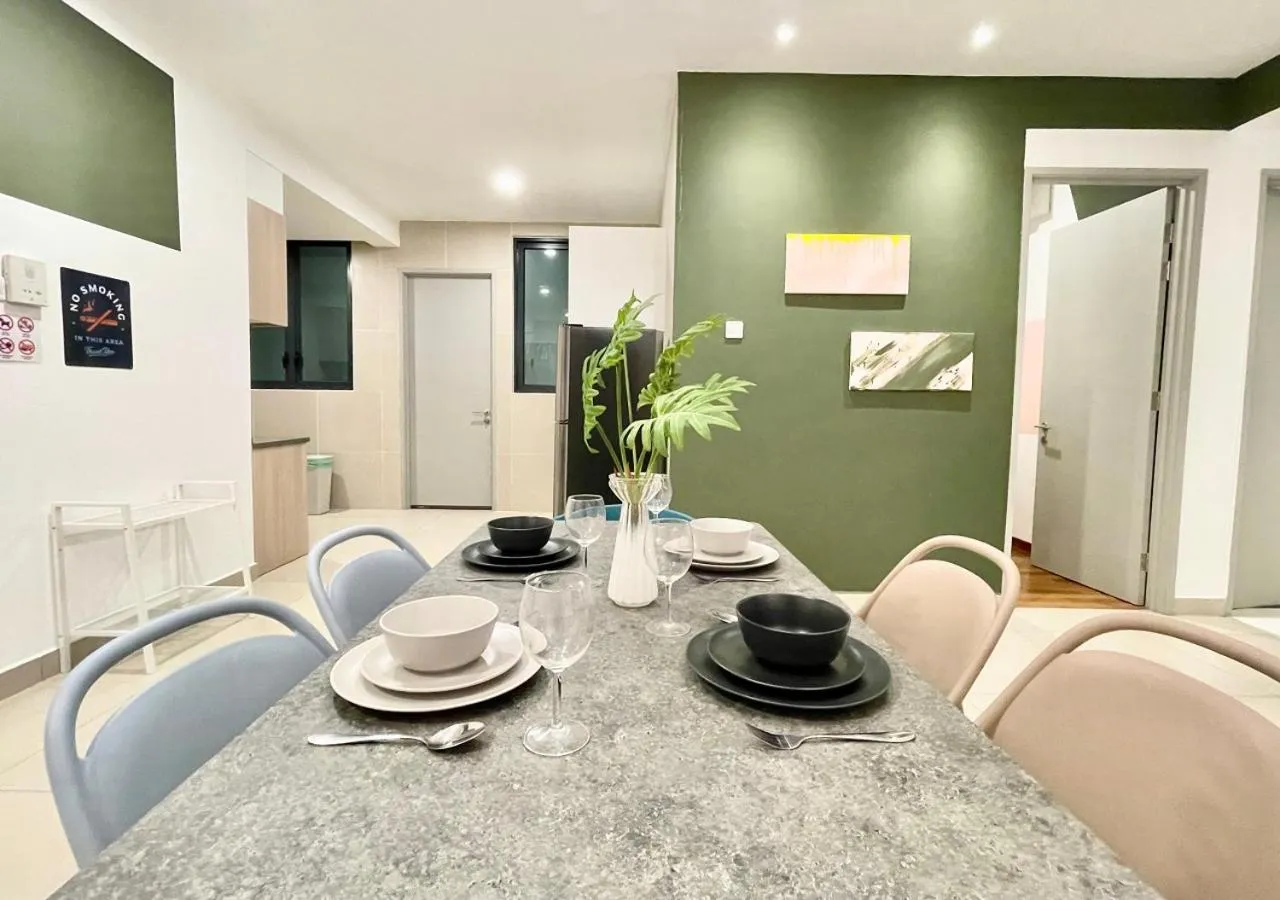 Seating area in KL Gateway Premium Residences by Moka