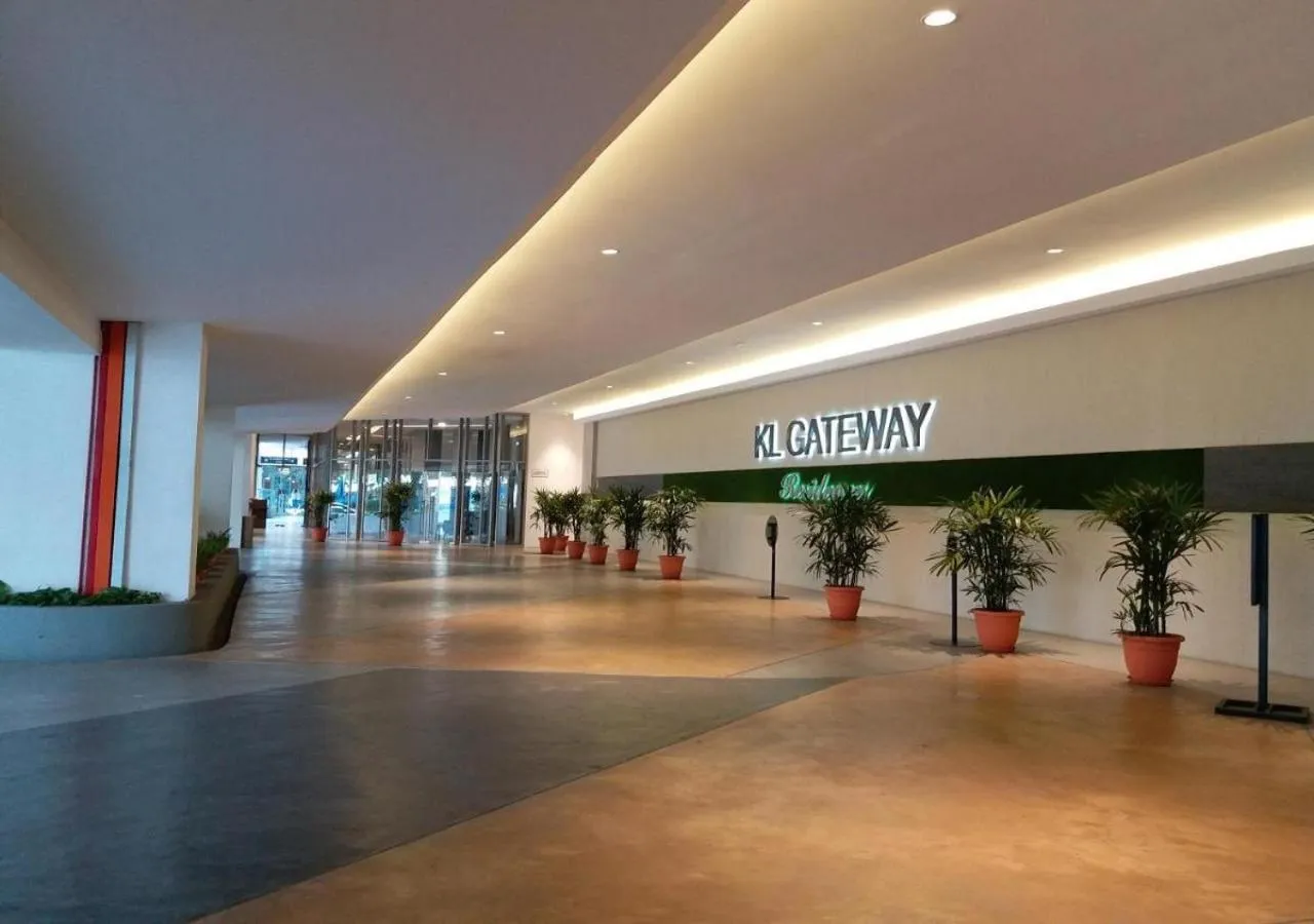 Property building in KL Gateway Premium Residences by Moka