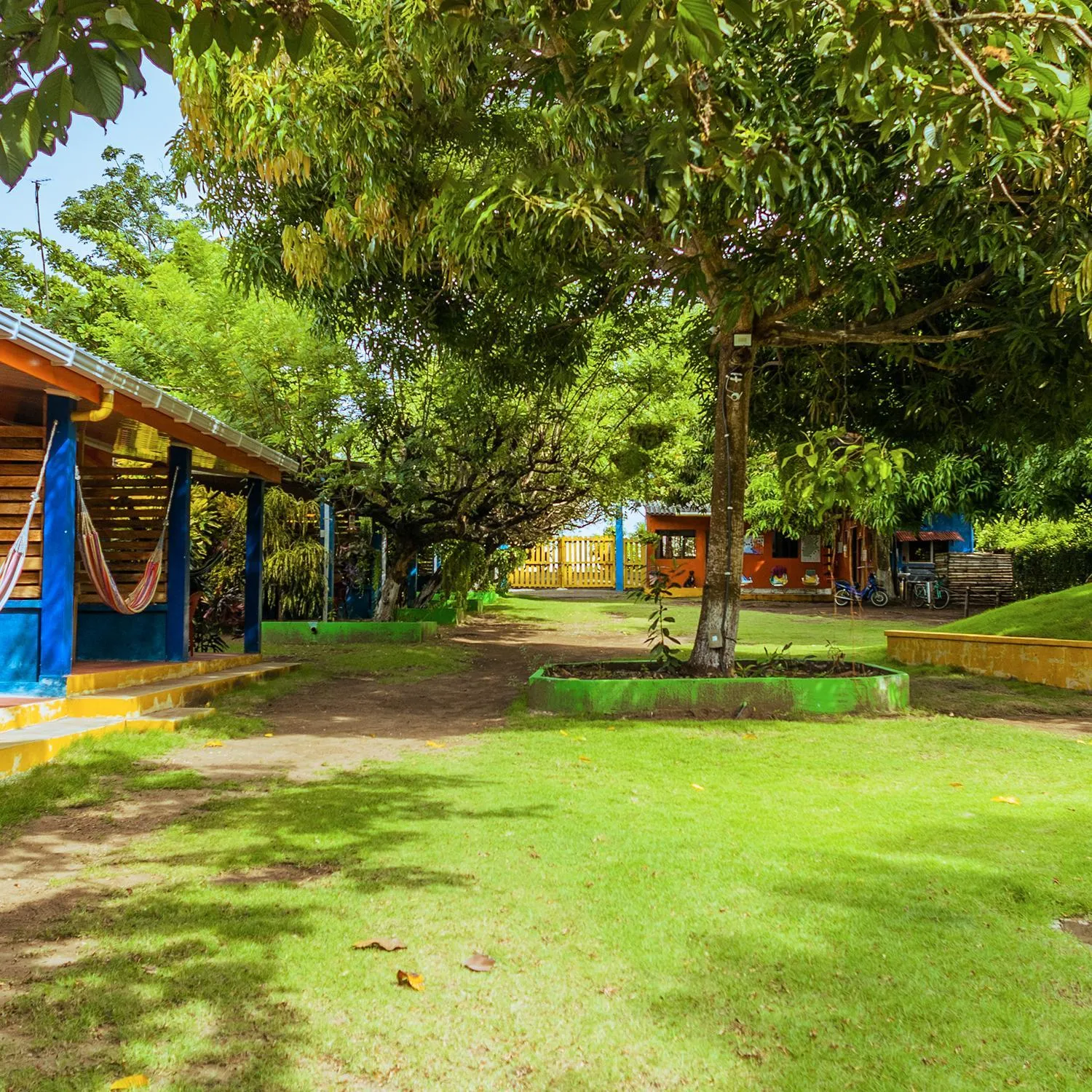 Patio in Cabañas Los Venaos