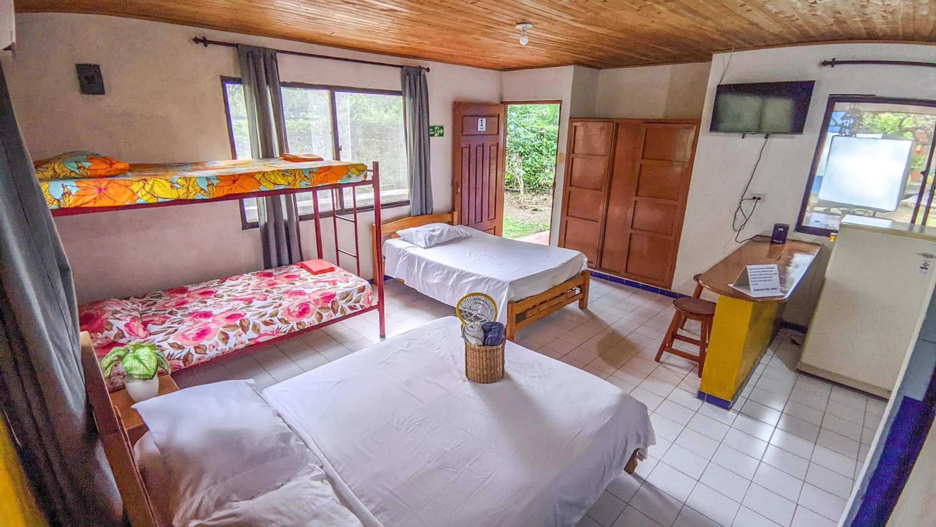 Bedroom, Bed in Cabañas Los Venaos