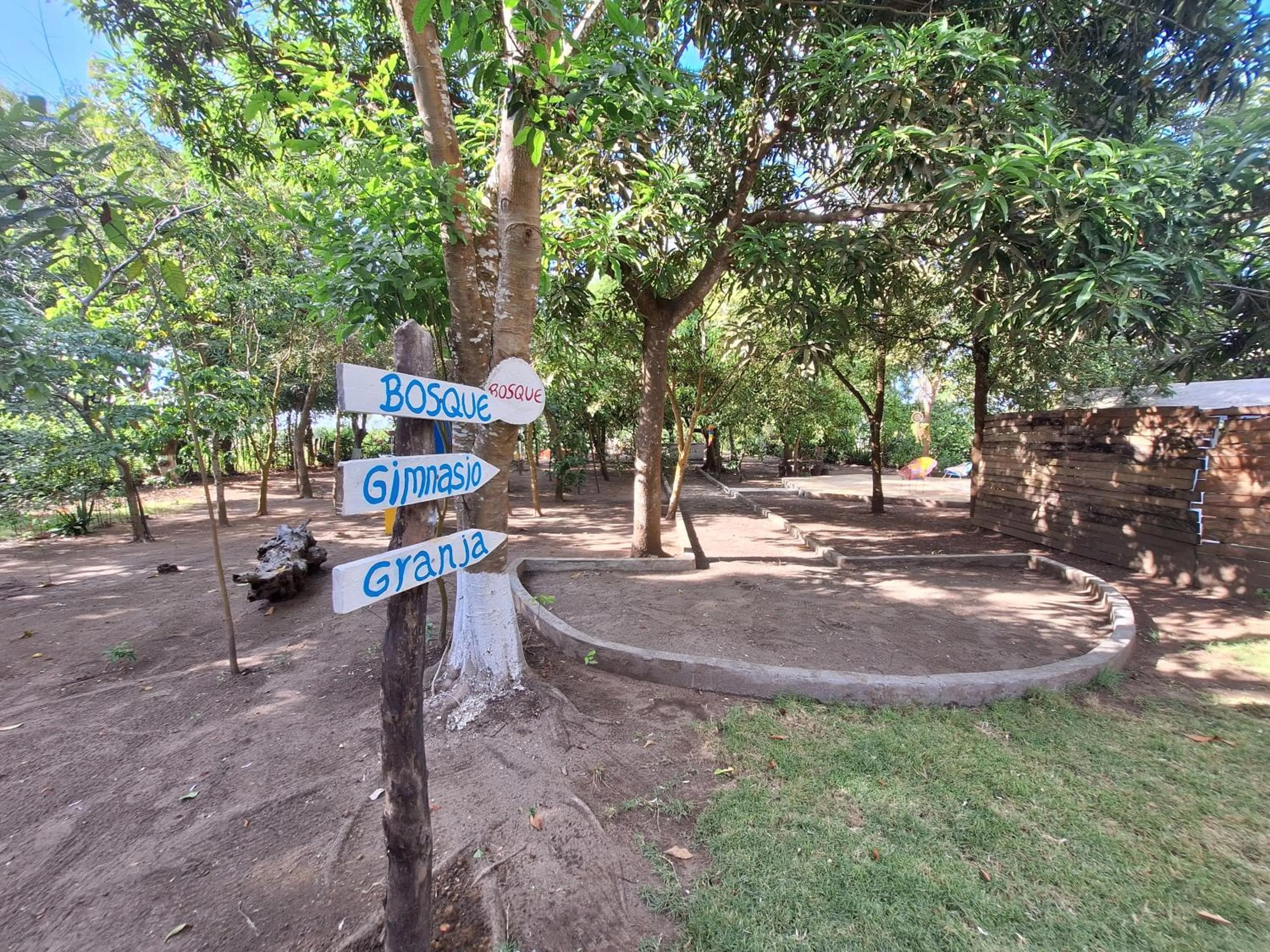 Patio in Cabañas Los Venaos