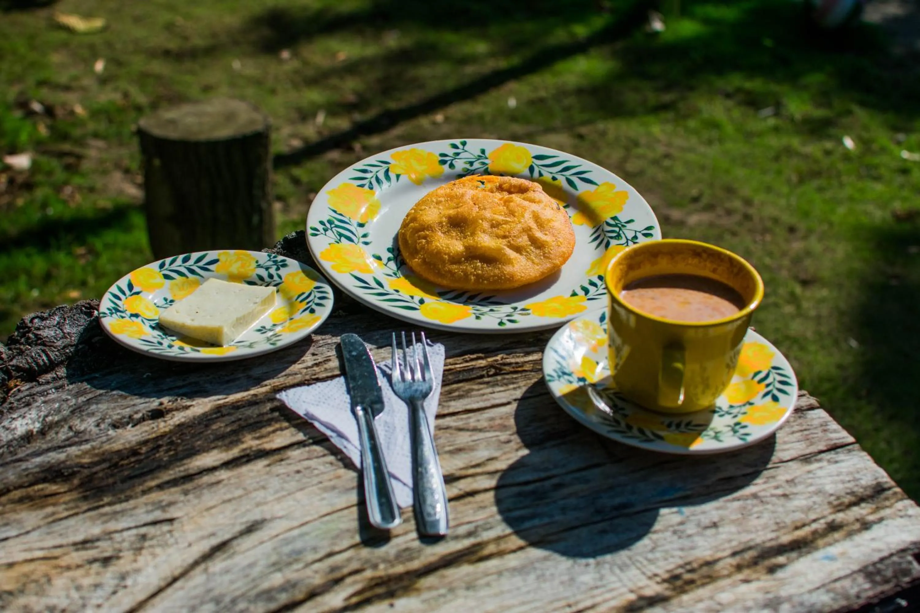 Breakfast in Cabañas Los Venaos