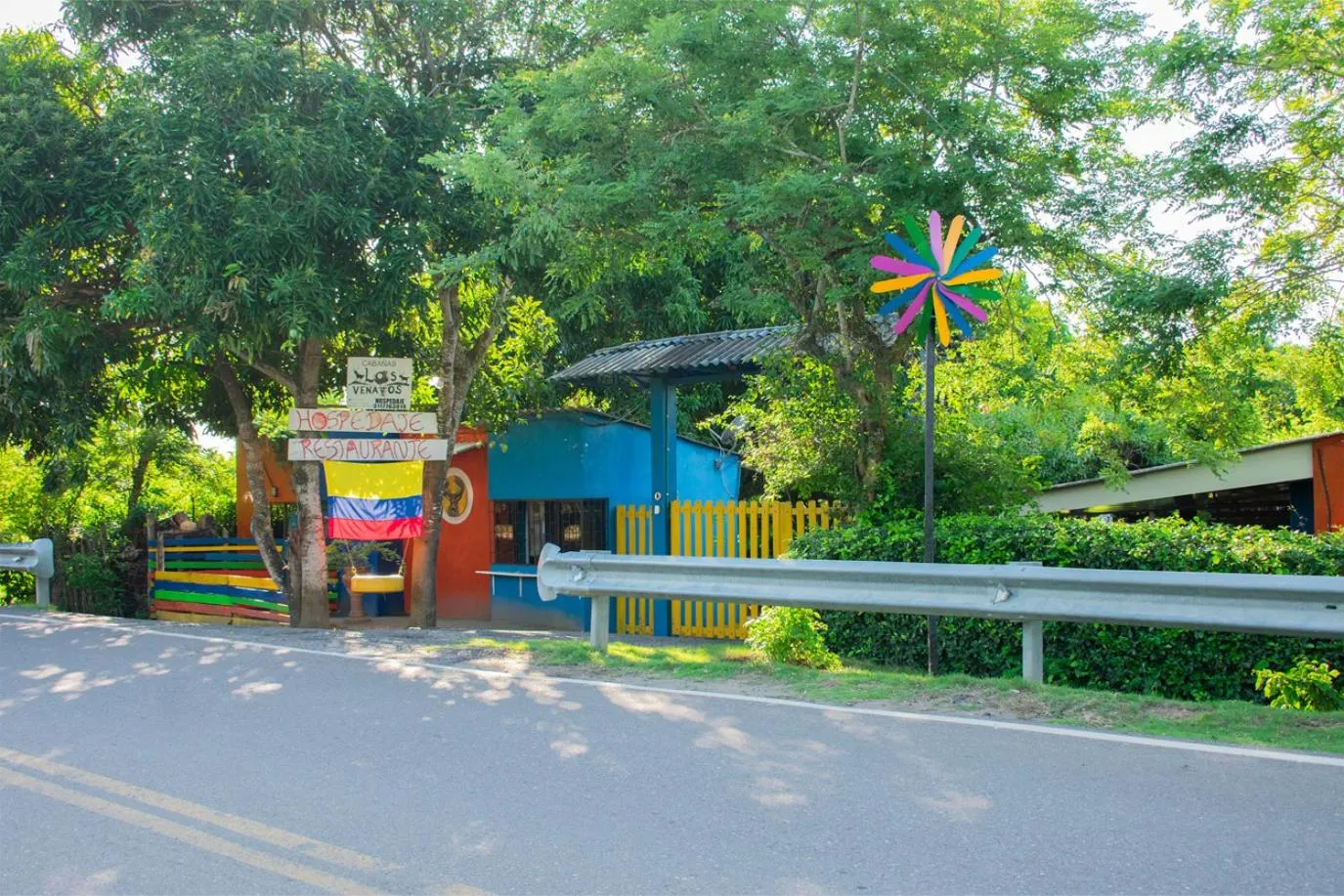 Lobby or reception in Cabañas Los Venaos