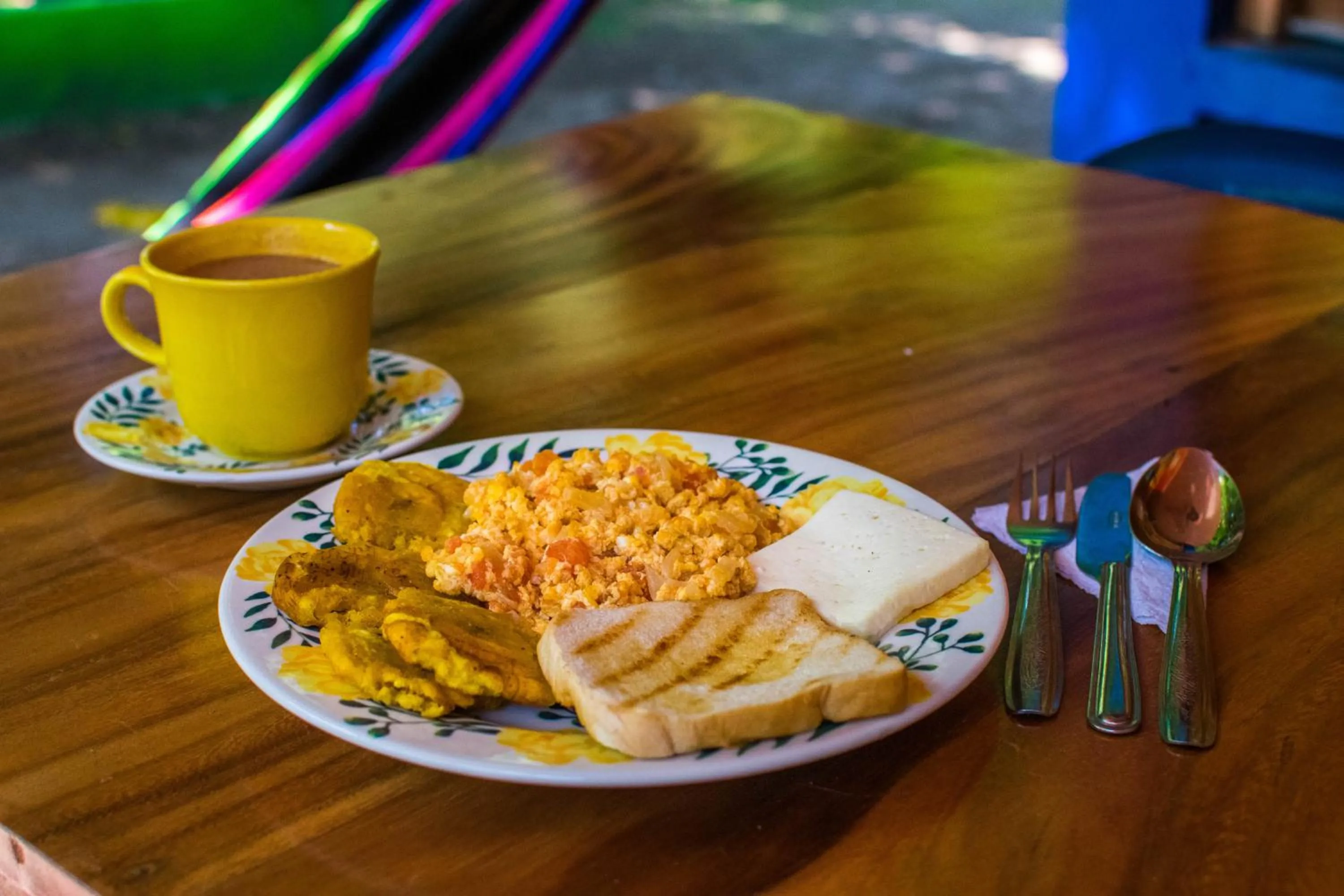 Breakfast in Cabañas Los Venaos