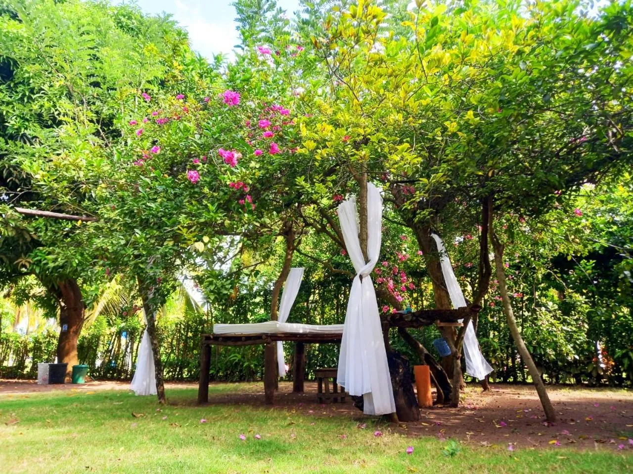 Garden in Cabañas Los Venaos