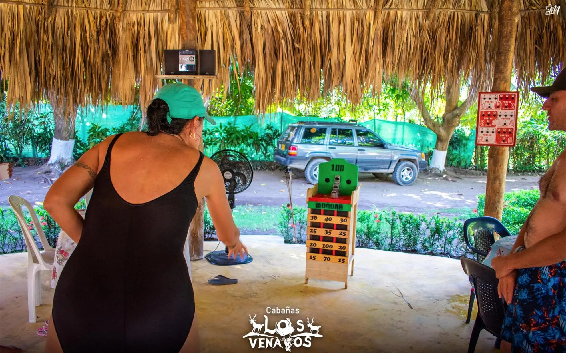 Area and facilities in Cabañas Los Venaos