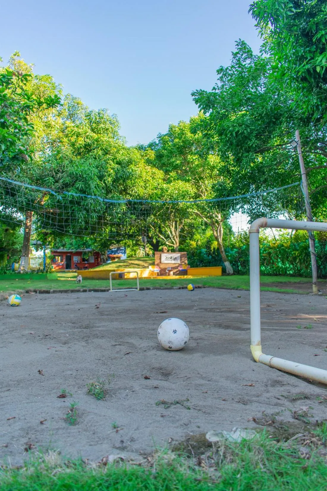 Garden in Cabañas Los Venaos