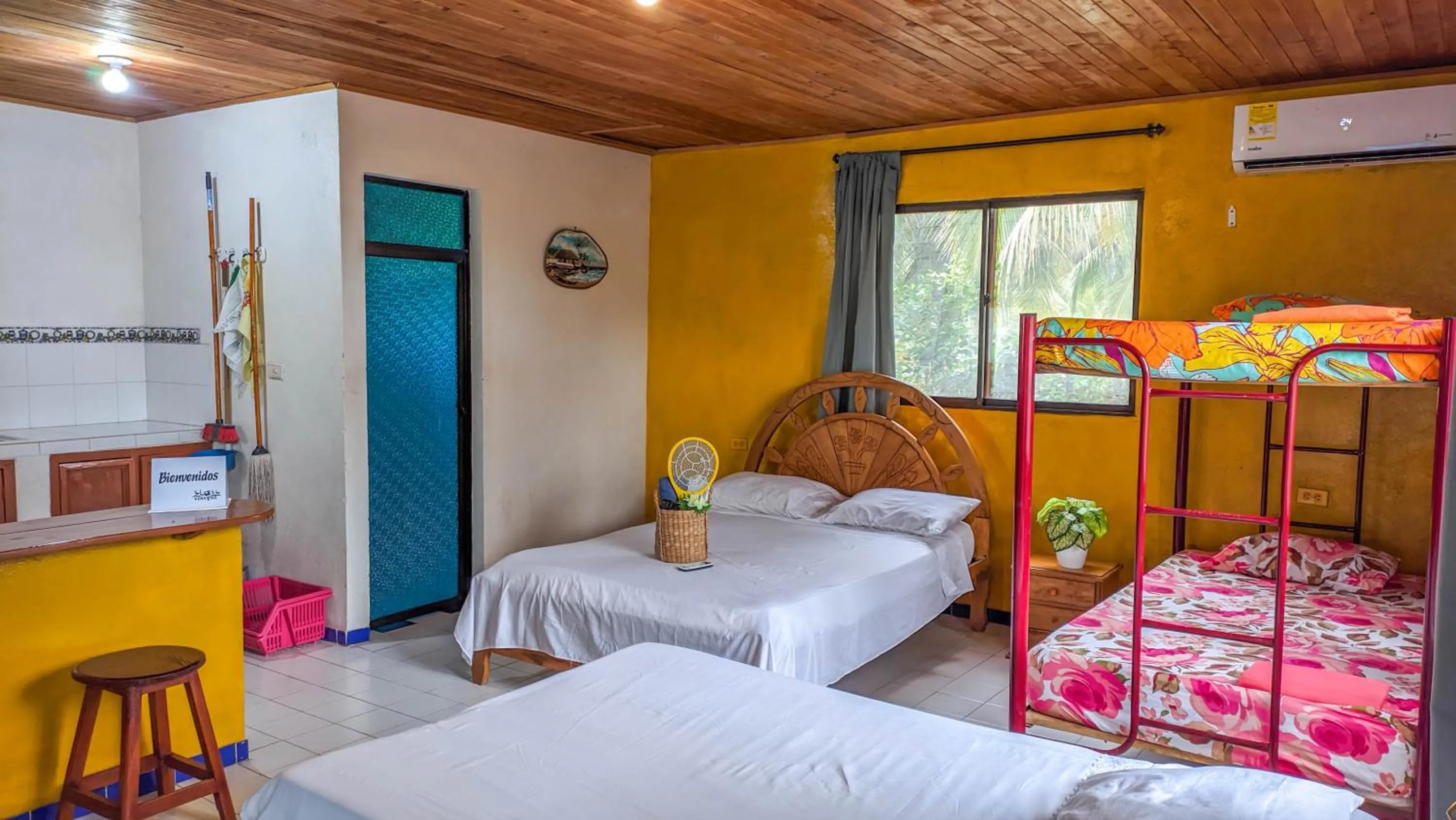 Bedroom, Bed in Cabañas Los Venaos