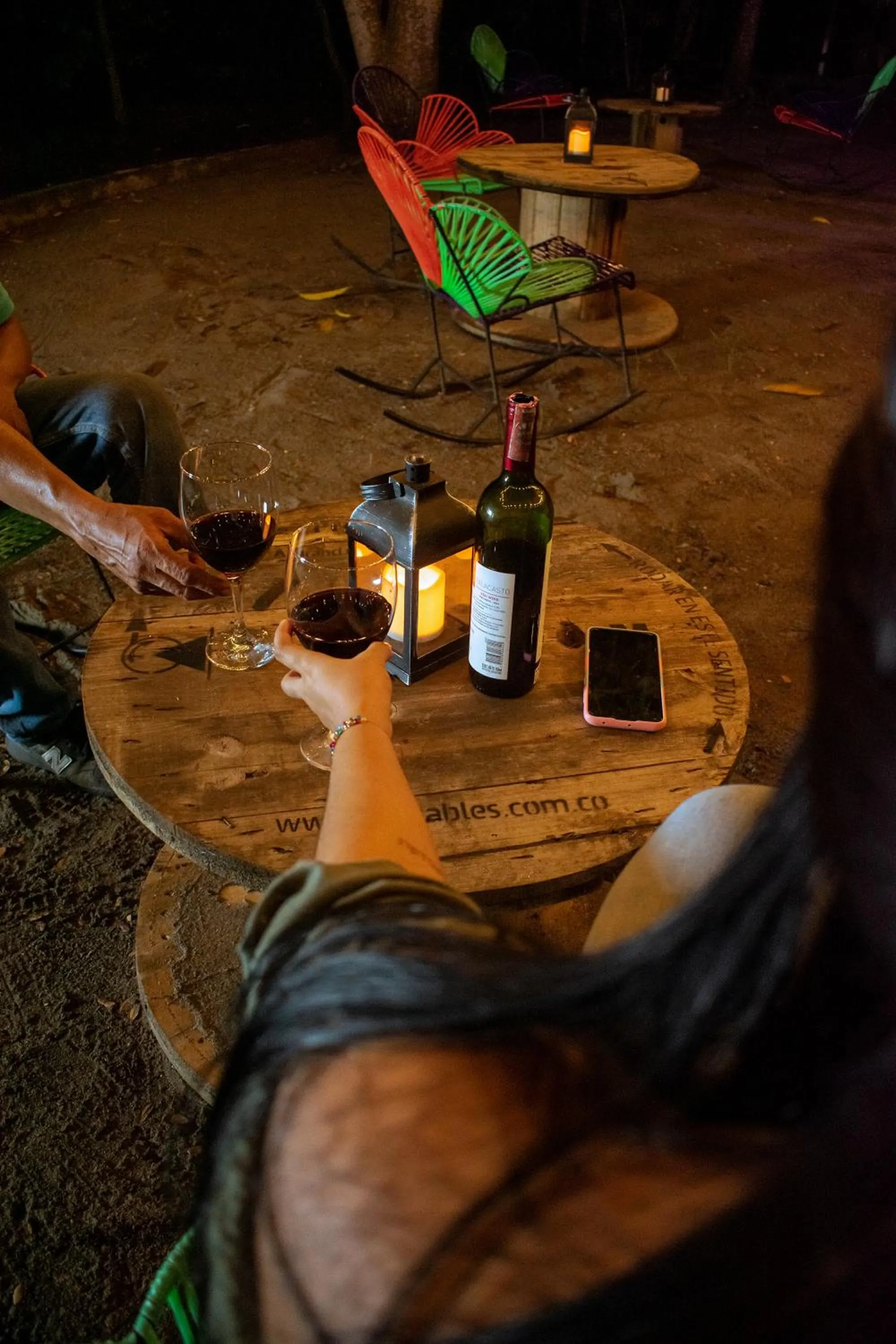 Lounge or bar in Cabañas Los Venaos