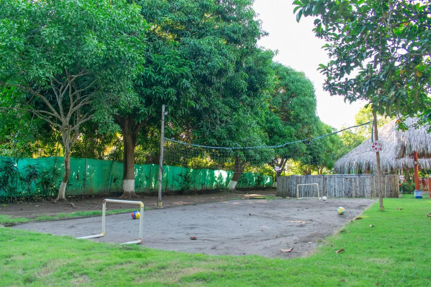 Garden in Cabañas Los Venaos