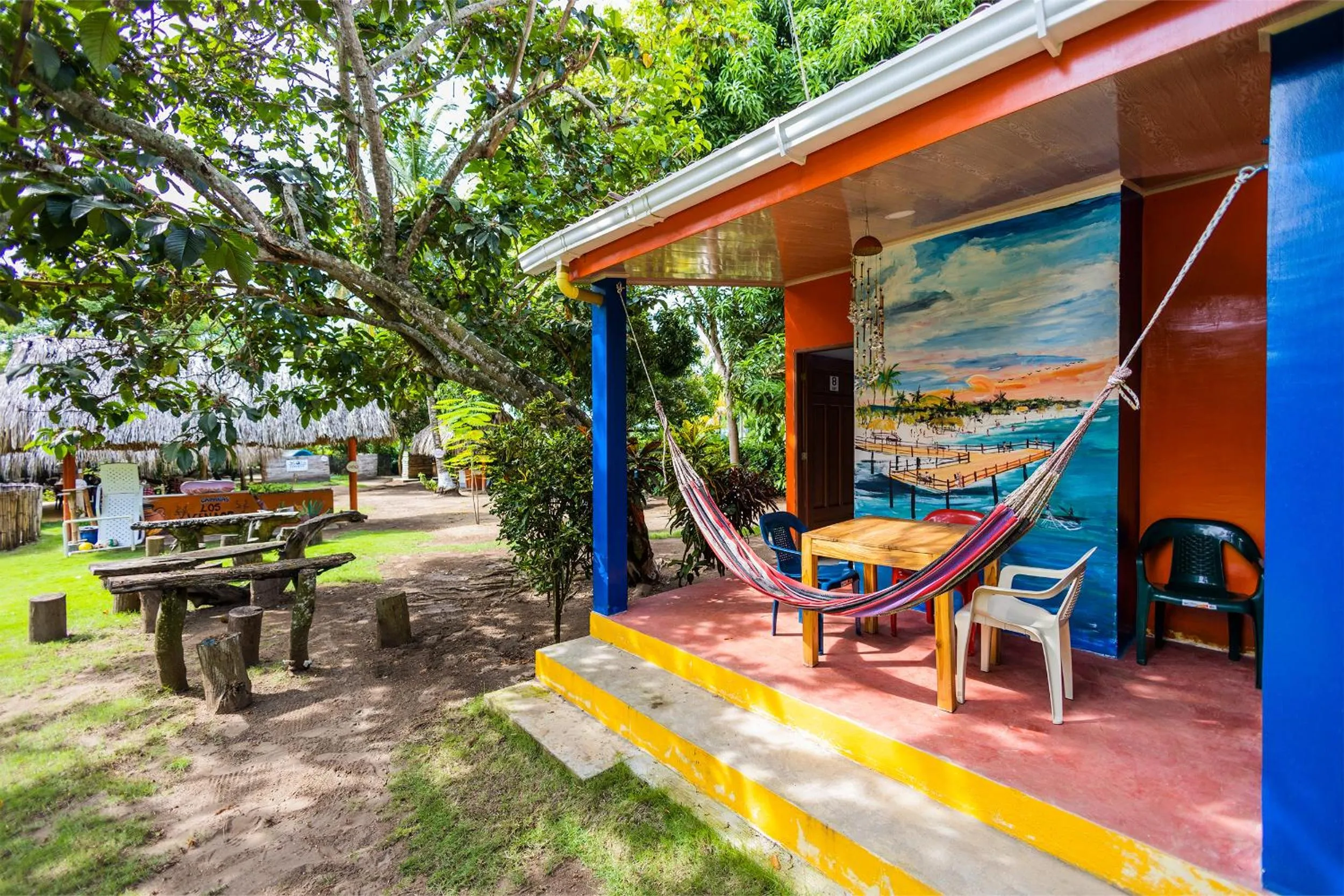 Balcony/Terrace in Cabañas Los Venaos