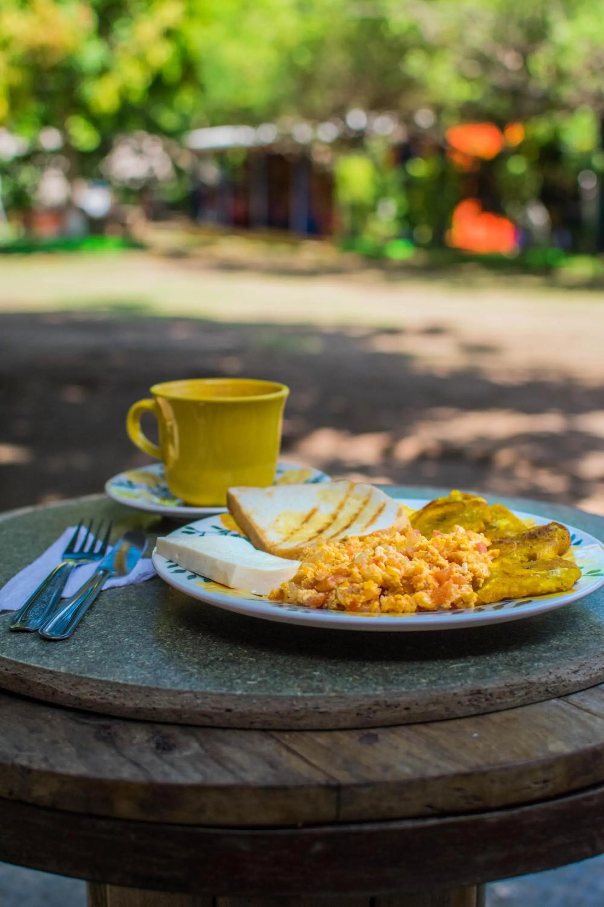 Breakfast in Cabañas Los Venaos