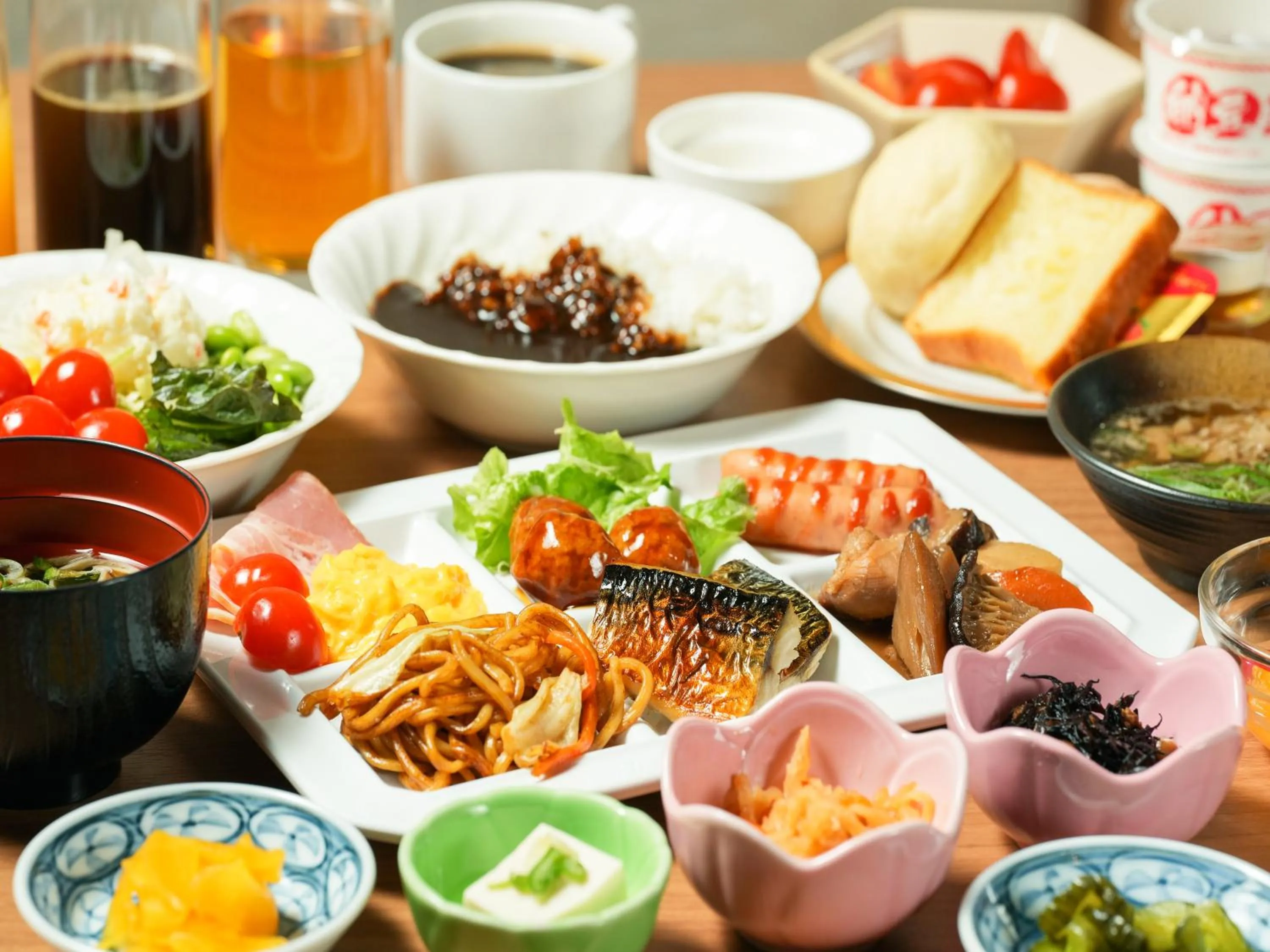 Breakfast in APA Hotel Osaka Kadomashi Ekimae