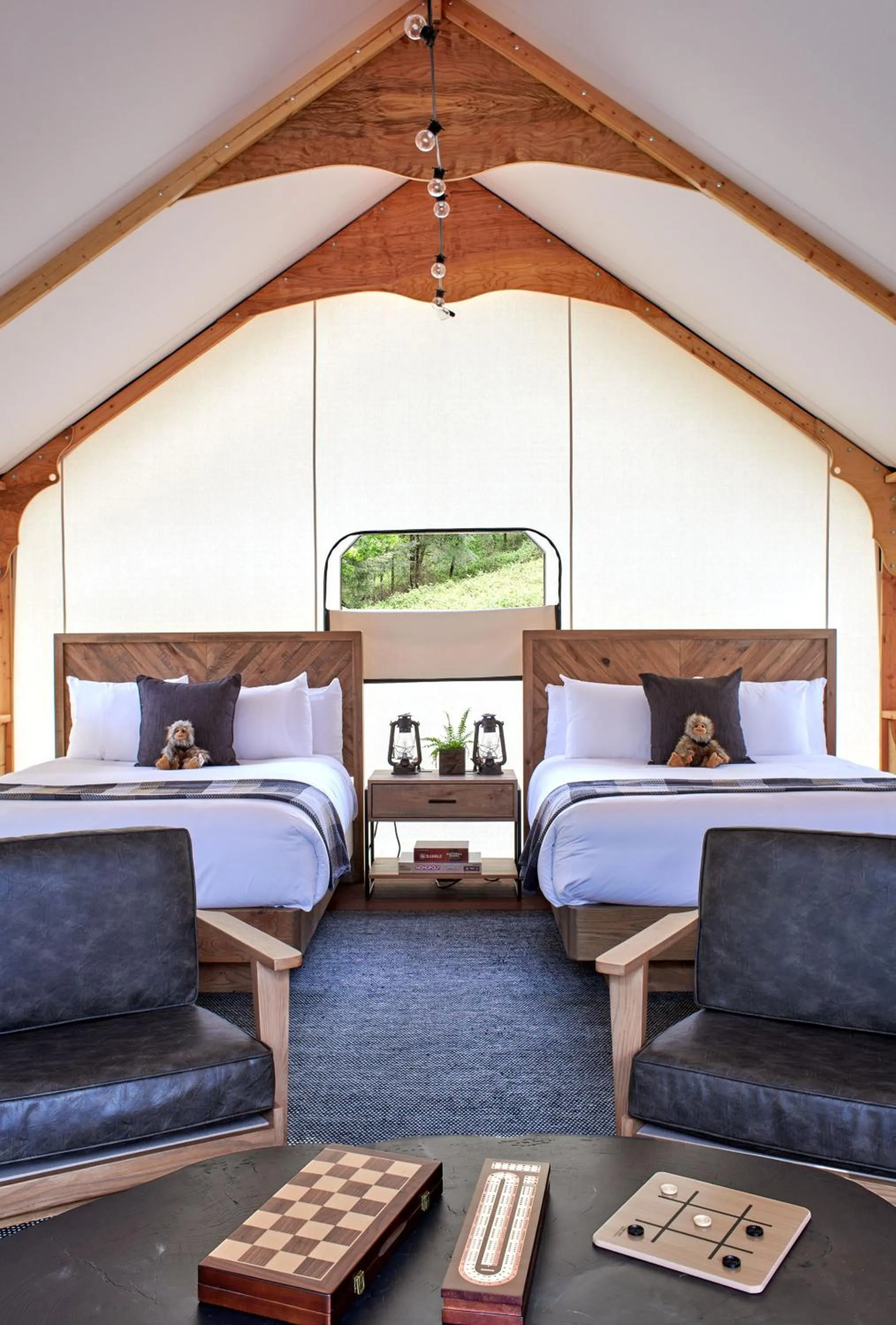 Bedroom, Bed in Skamania Lodge