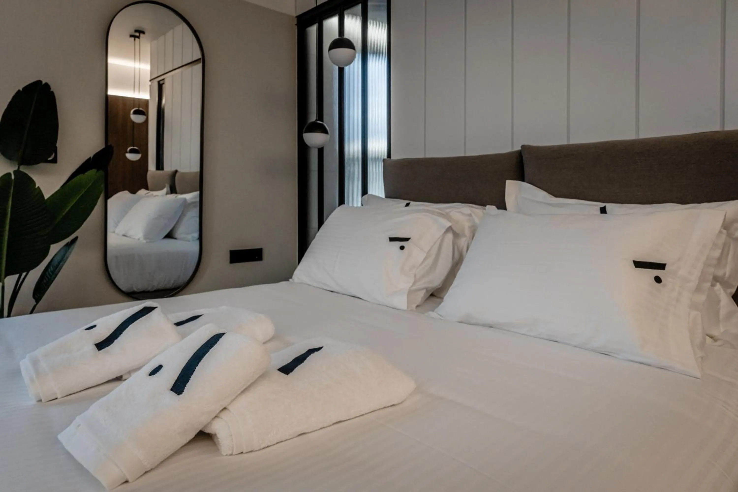 Bed in Athinaion Recreation Suites