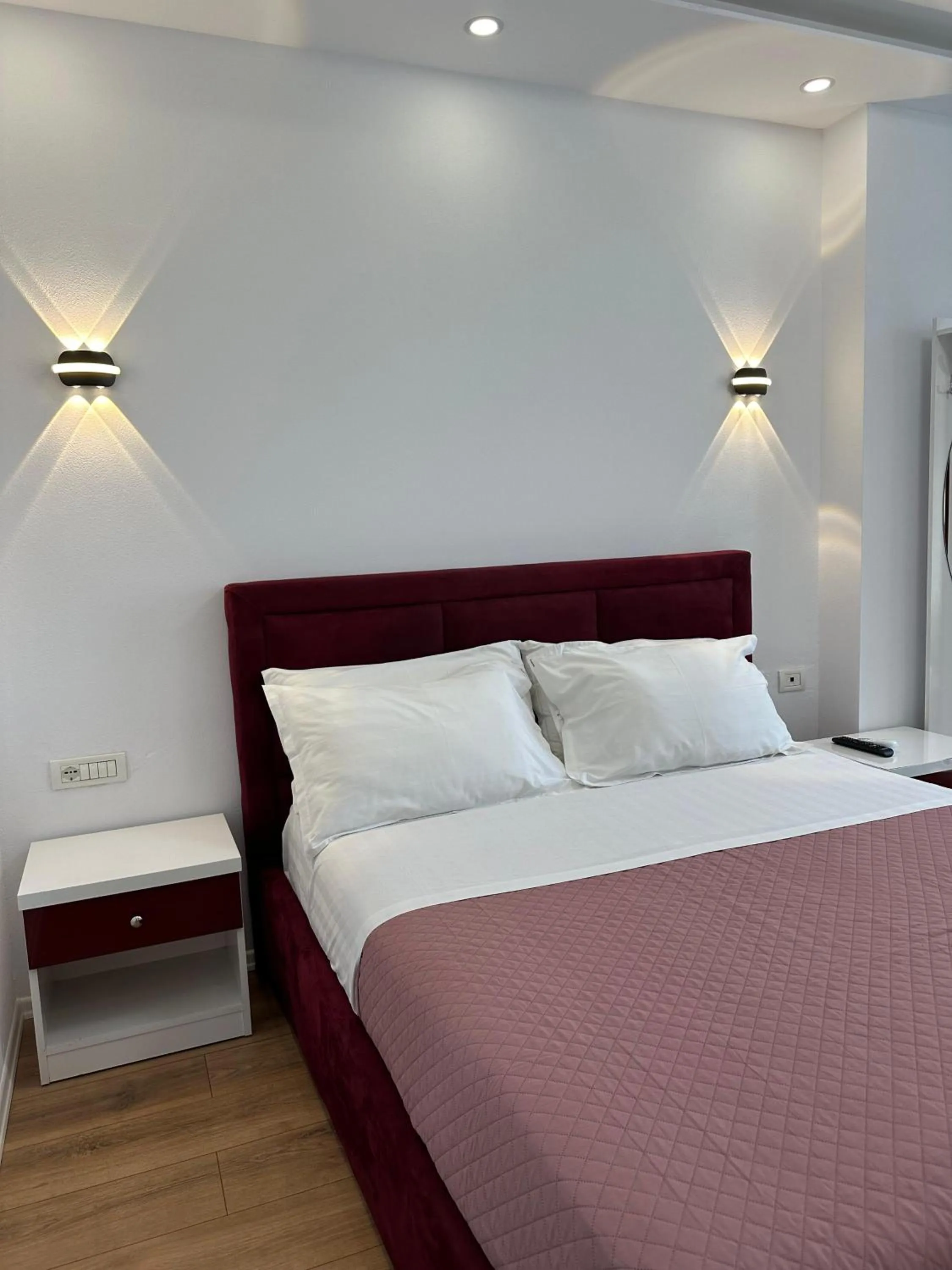 Bed in Hotel Arberia