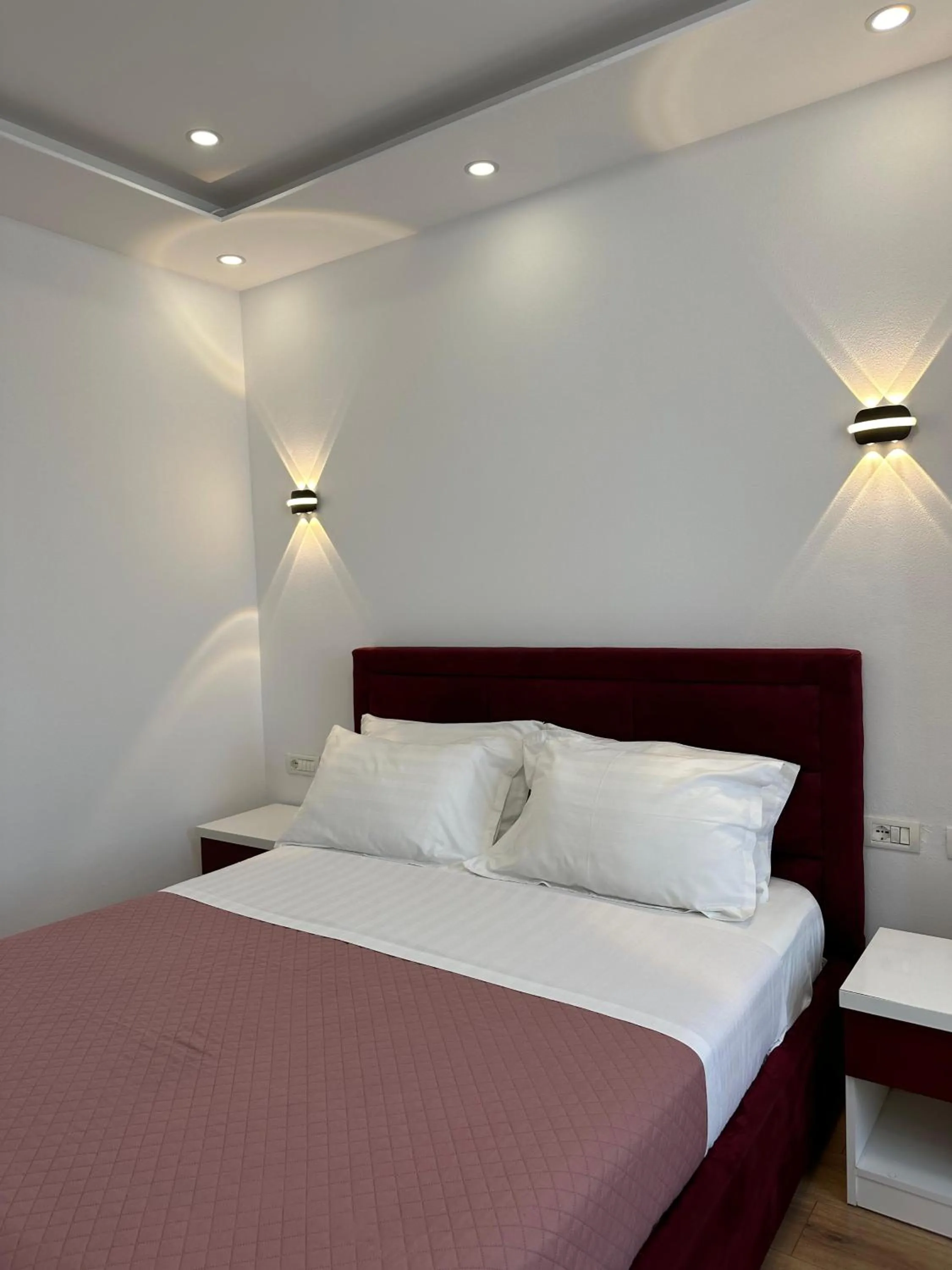 Bed in Hotel Arberia