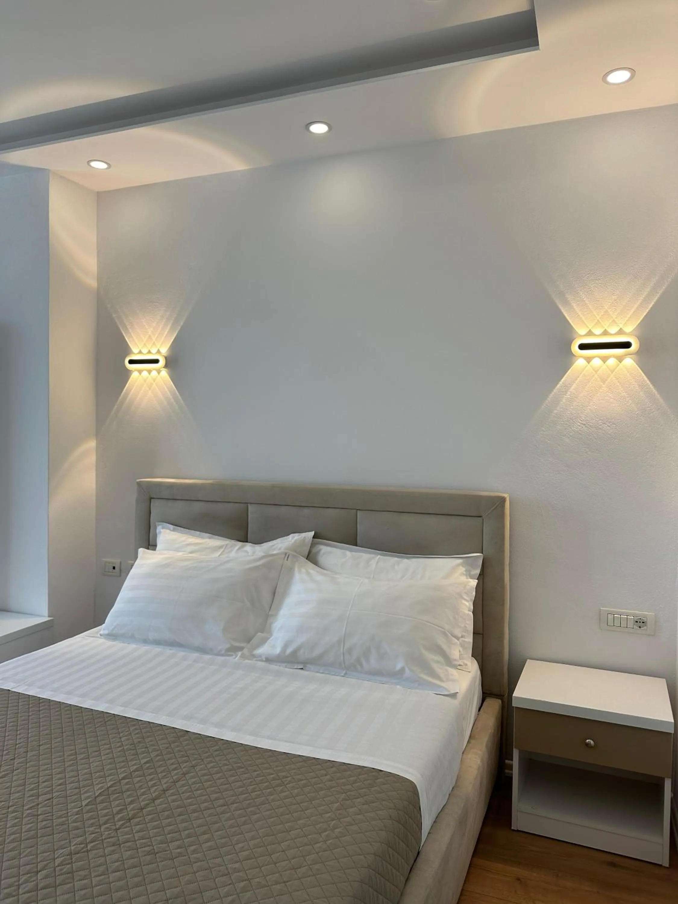 Bed in Hotel Arberia