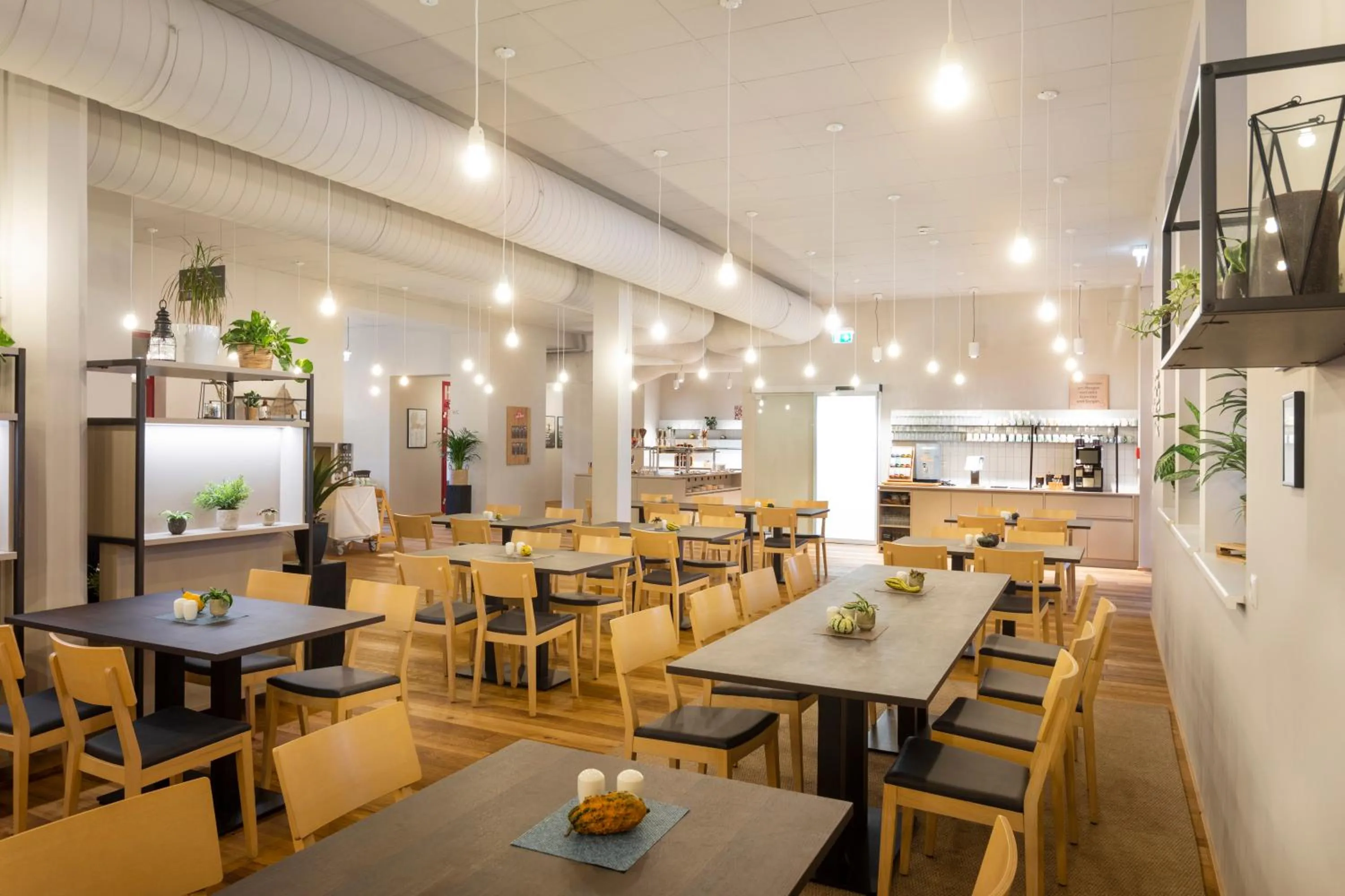 Restaurant/places to eat in JUFA Hotel Bregenz