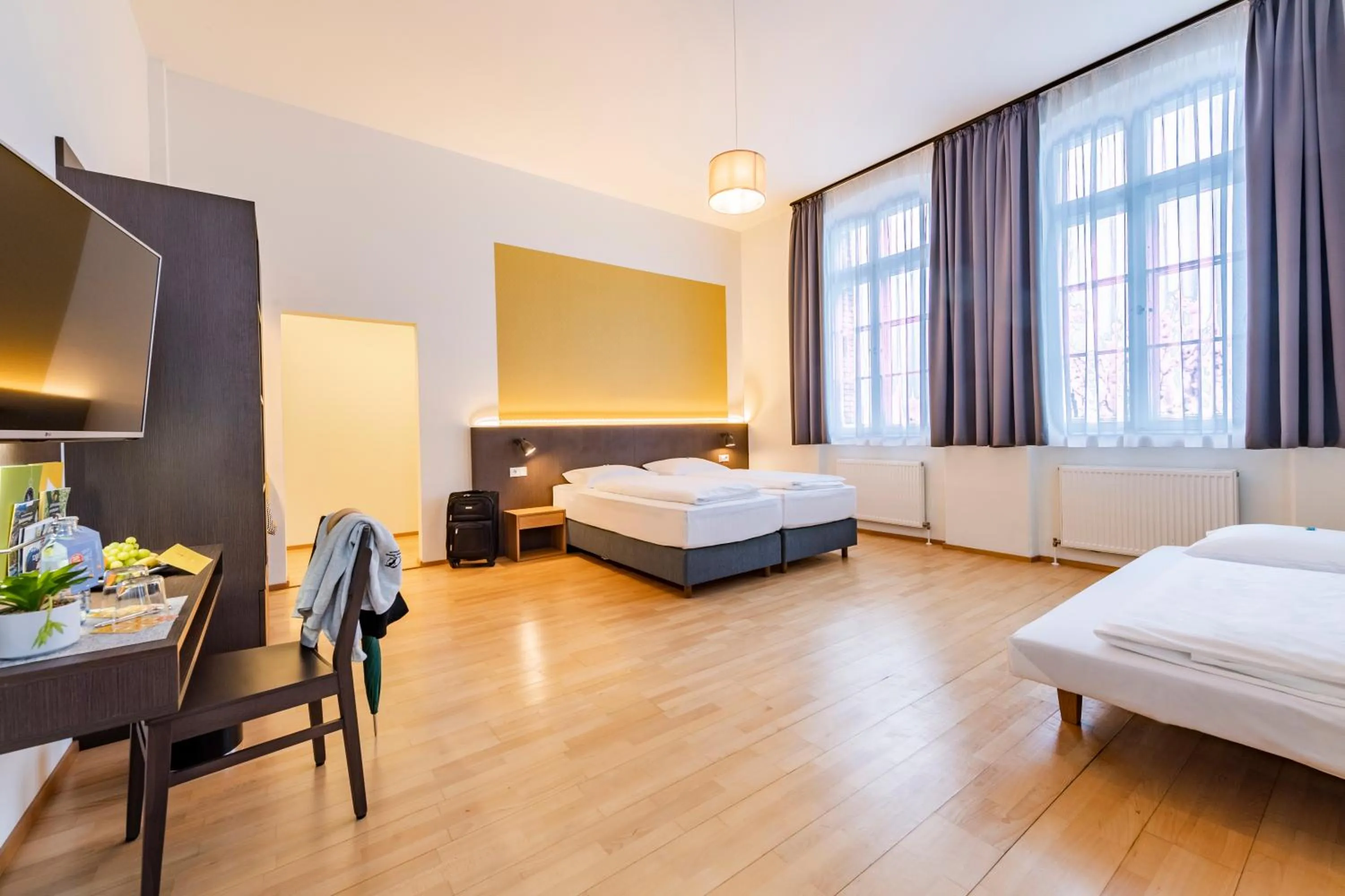 Photo of the whole room, Bed in JUFA Hotel Bregenz