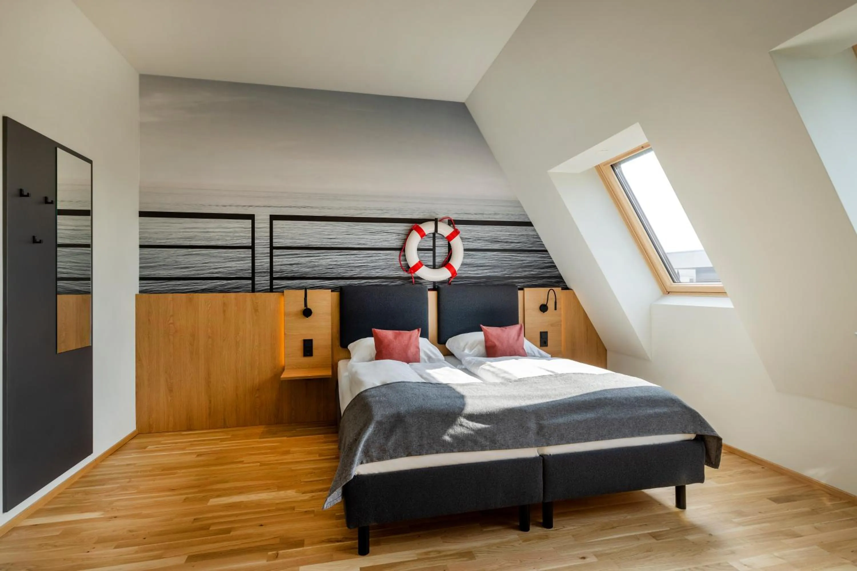 Photo of the whole room, Bed in JUFA Hotel Bregenz