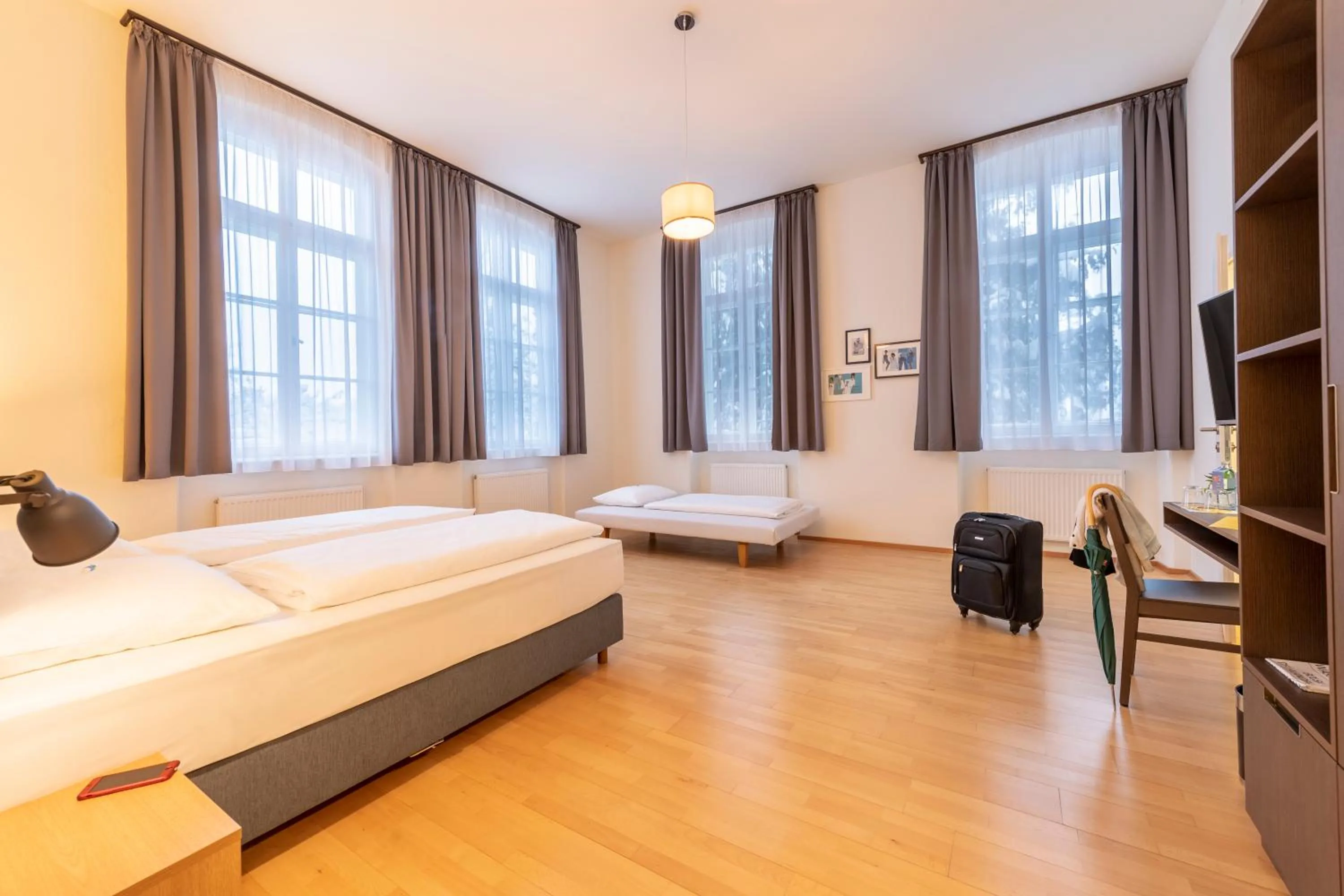 Photo of the whole room, Bed in JUFA Hotel Bregenz