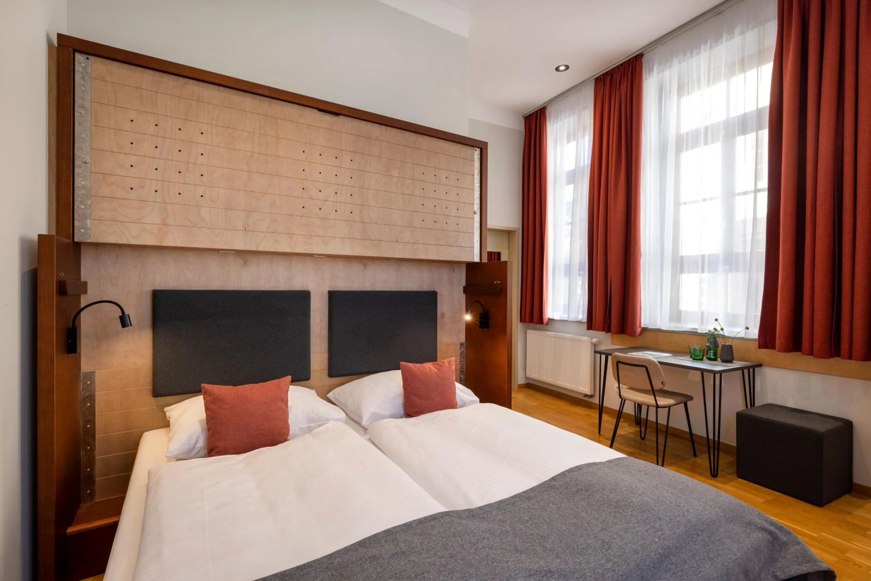 Photo of the whole room, Bed in JUFA Hotel Bregenz