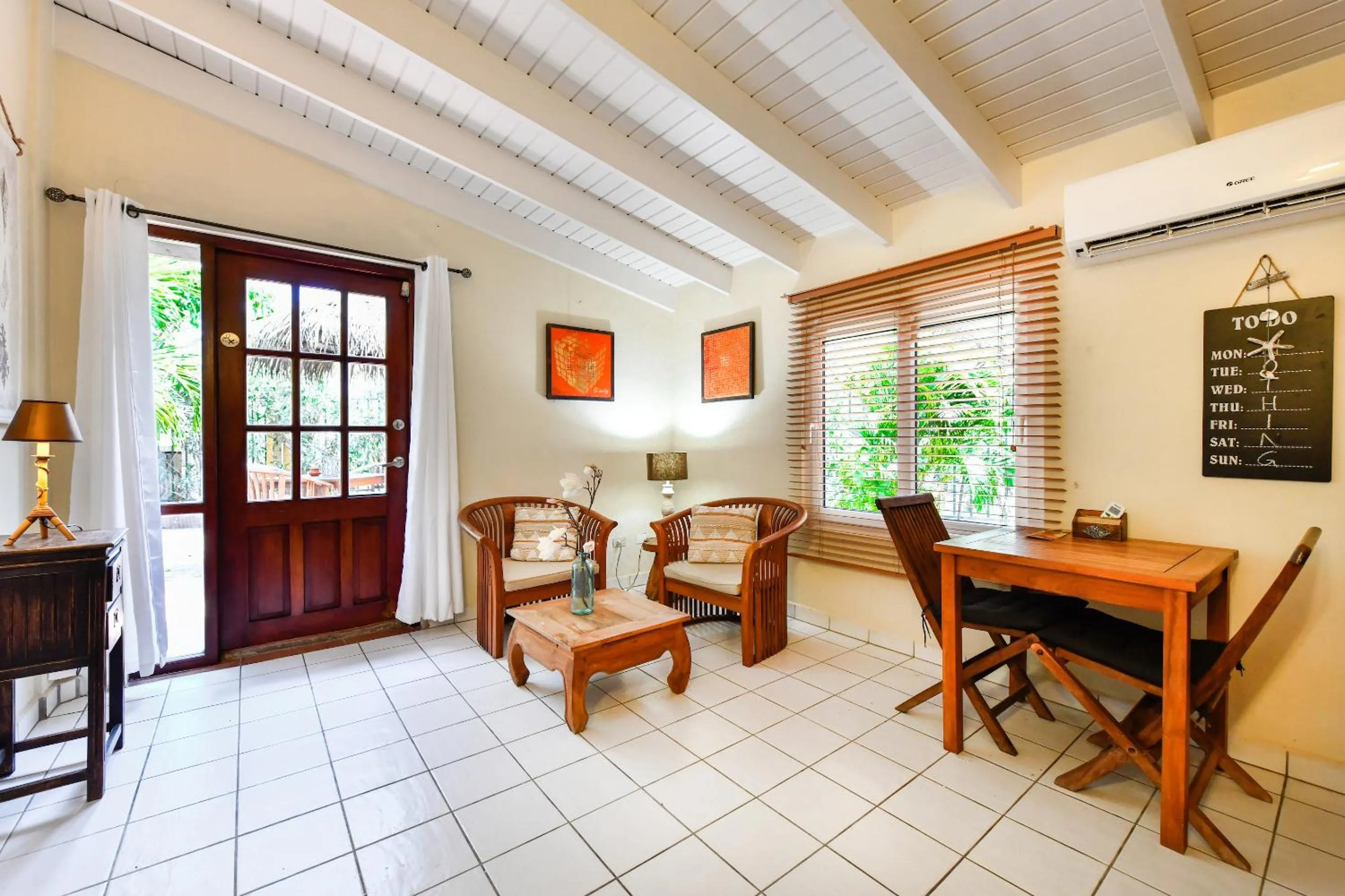 Living room in Brisas Studio Apartments