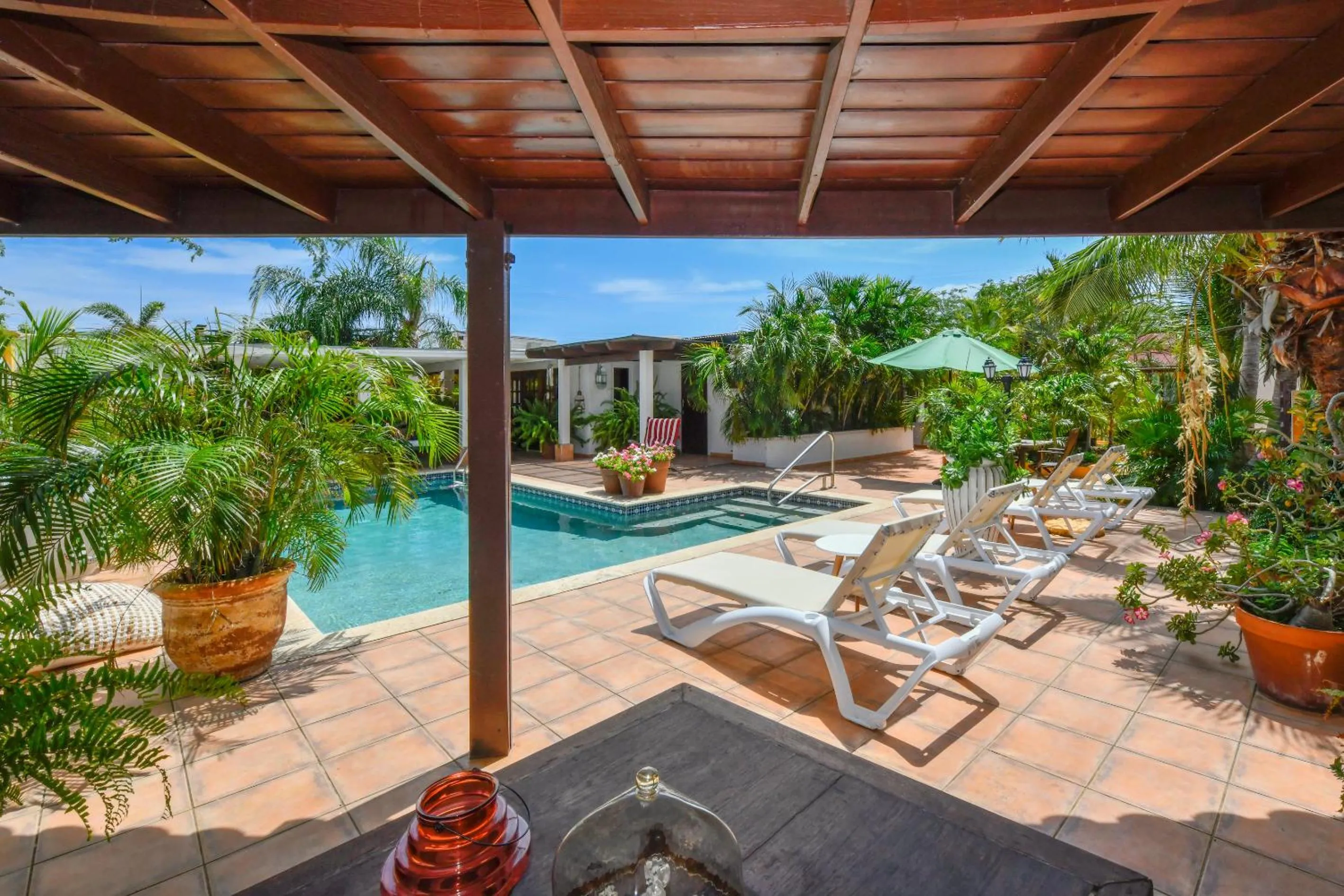 Natural landscape in Brisas Studio Apartments