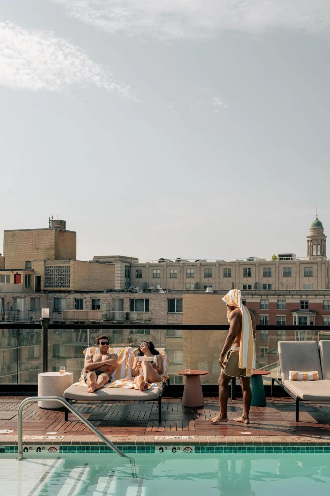 Swimming pool in Viceroy Washington DC